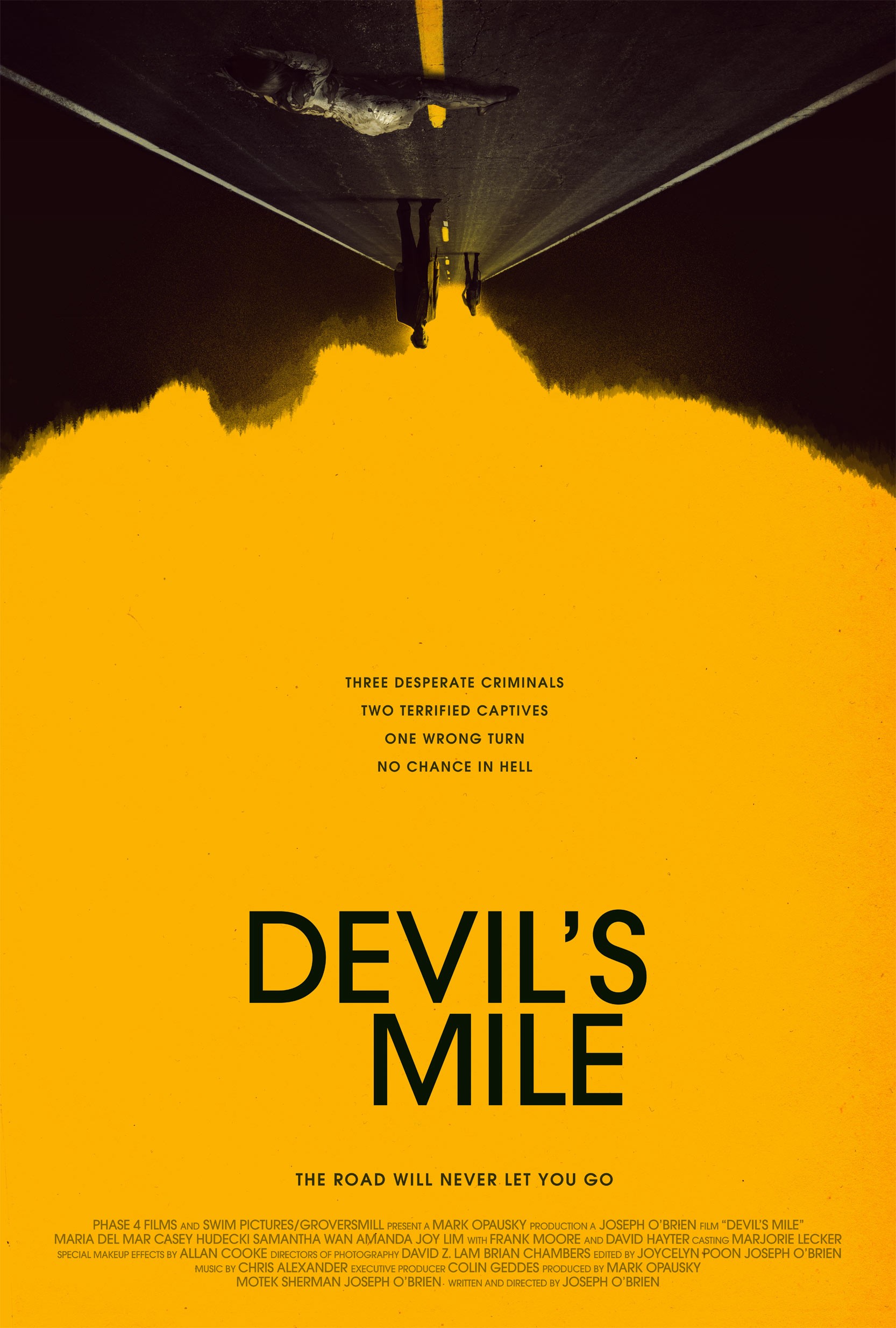 Mega Sized Movie Poster Image for Devil's Mile 