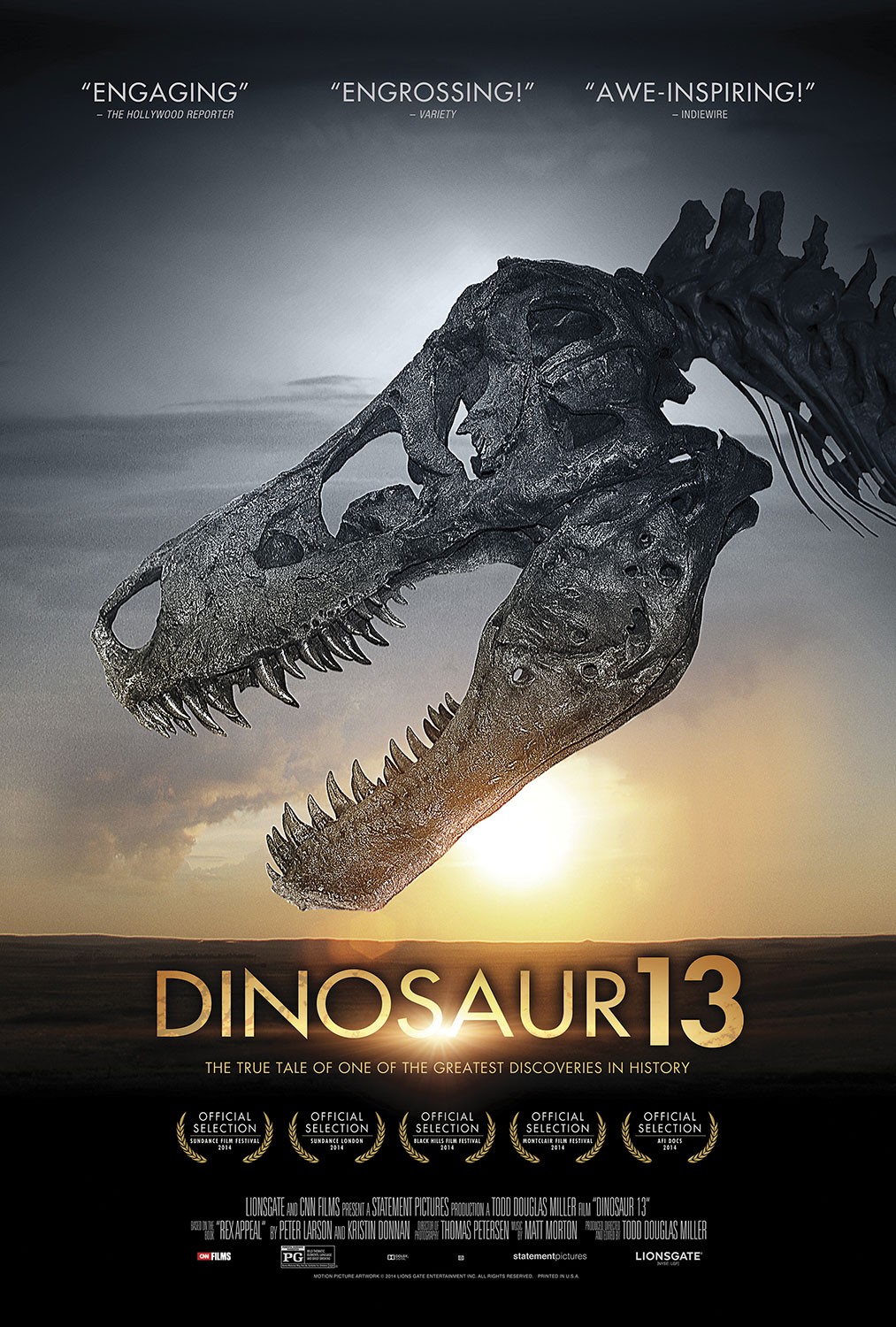 Extra Large Movie Poster Image for Dinosaur 13 