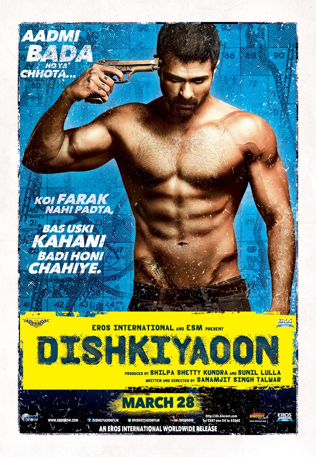 Extra Large Movie Poster Image for Dishkiyaoon (#2 of 5)