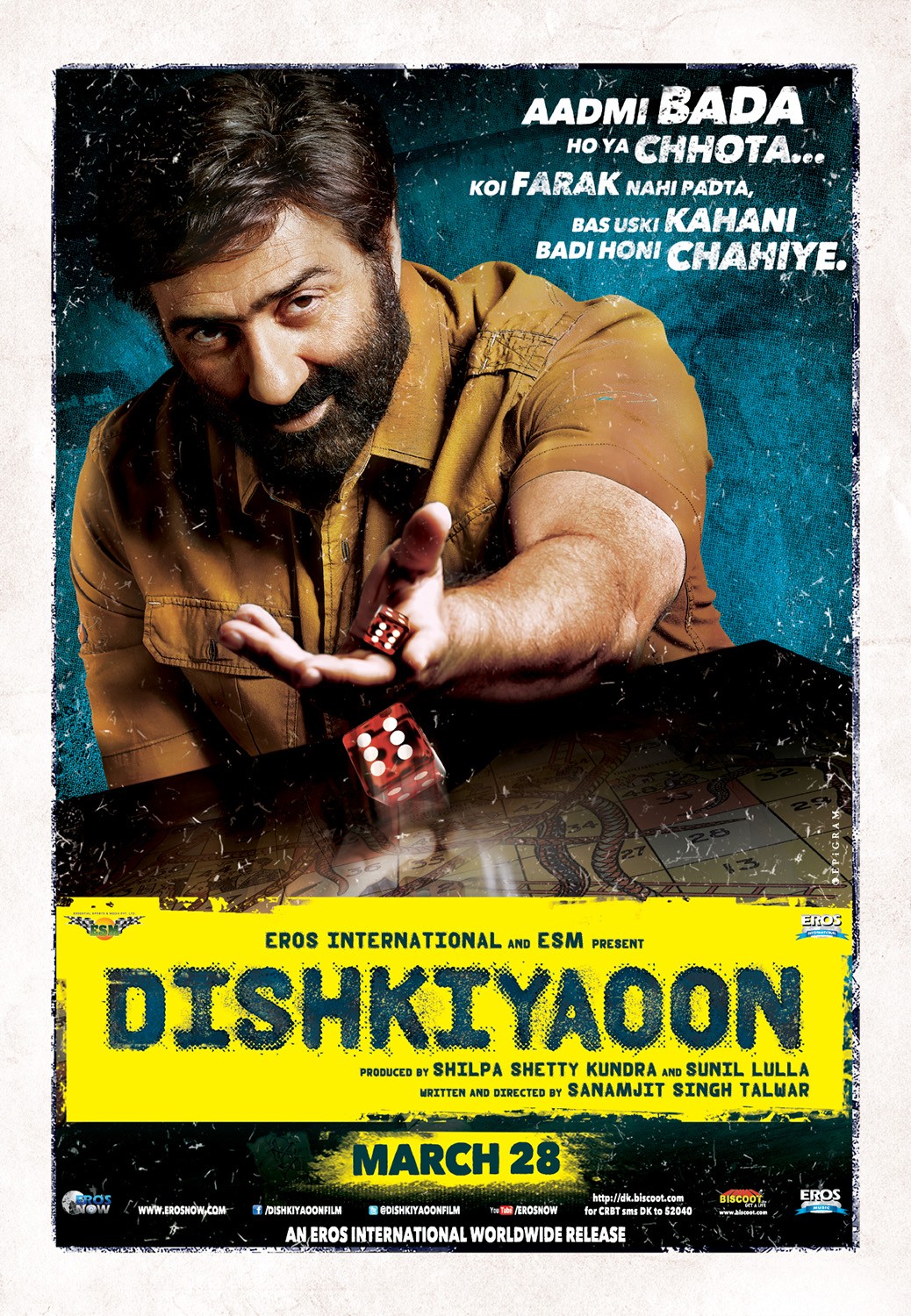 Extra Large Movie Poster Image for Dishkiyaoon (#3 of 5)