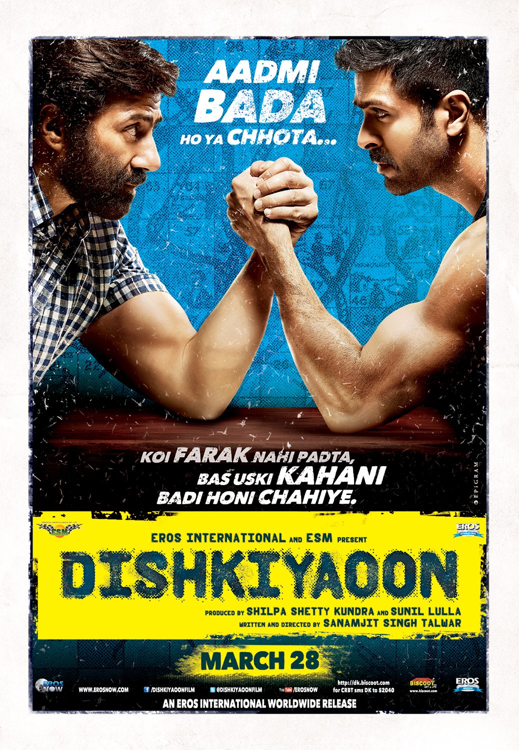 Extra Large Movie Poster Image for Dishkiyaoon (#4 of 5)