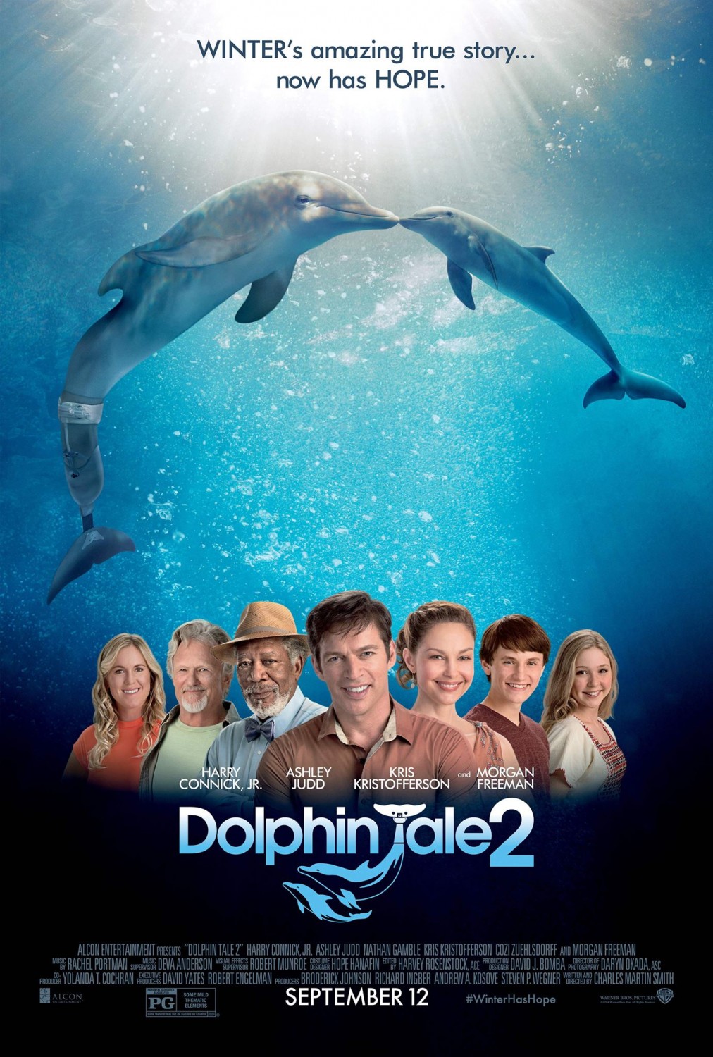 Extra Large Movie Poster Image for Dolphin Tale 2 (#2 of 4)