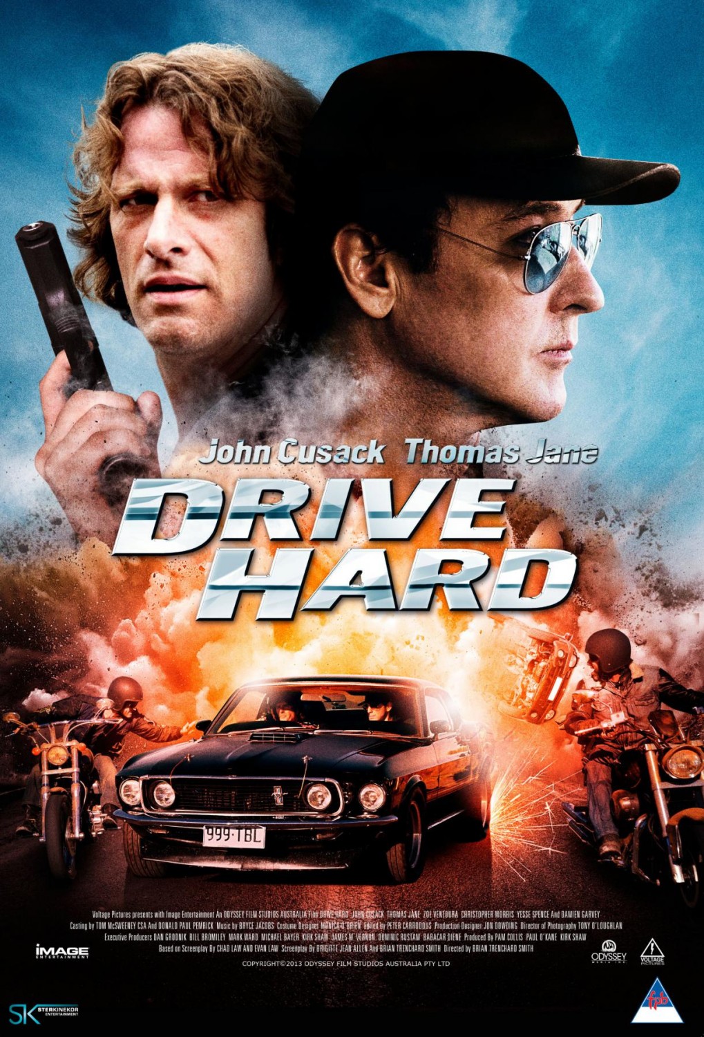 Extra Large Movie Poster Image for Drive Hard (#2 of 2)