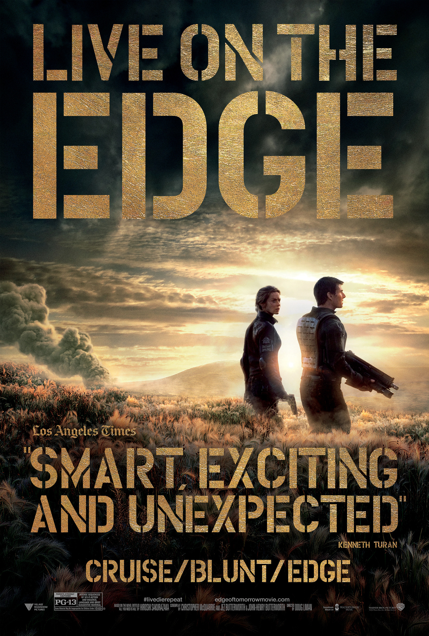 Mega Sized Movie Poster Image for Edge of Tomorrow (#16 of 17)