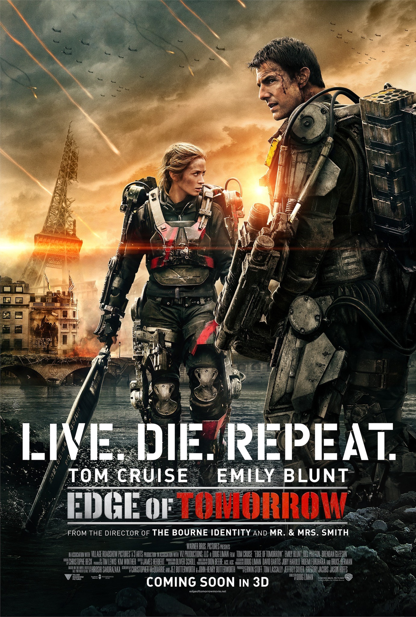 Mega Sized Movie Poster Image for Edge of Tomorrow (#17 of 17)