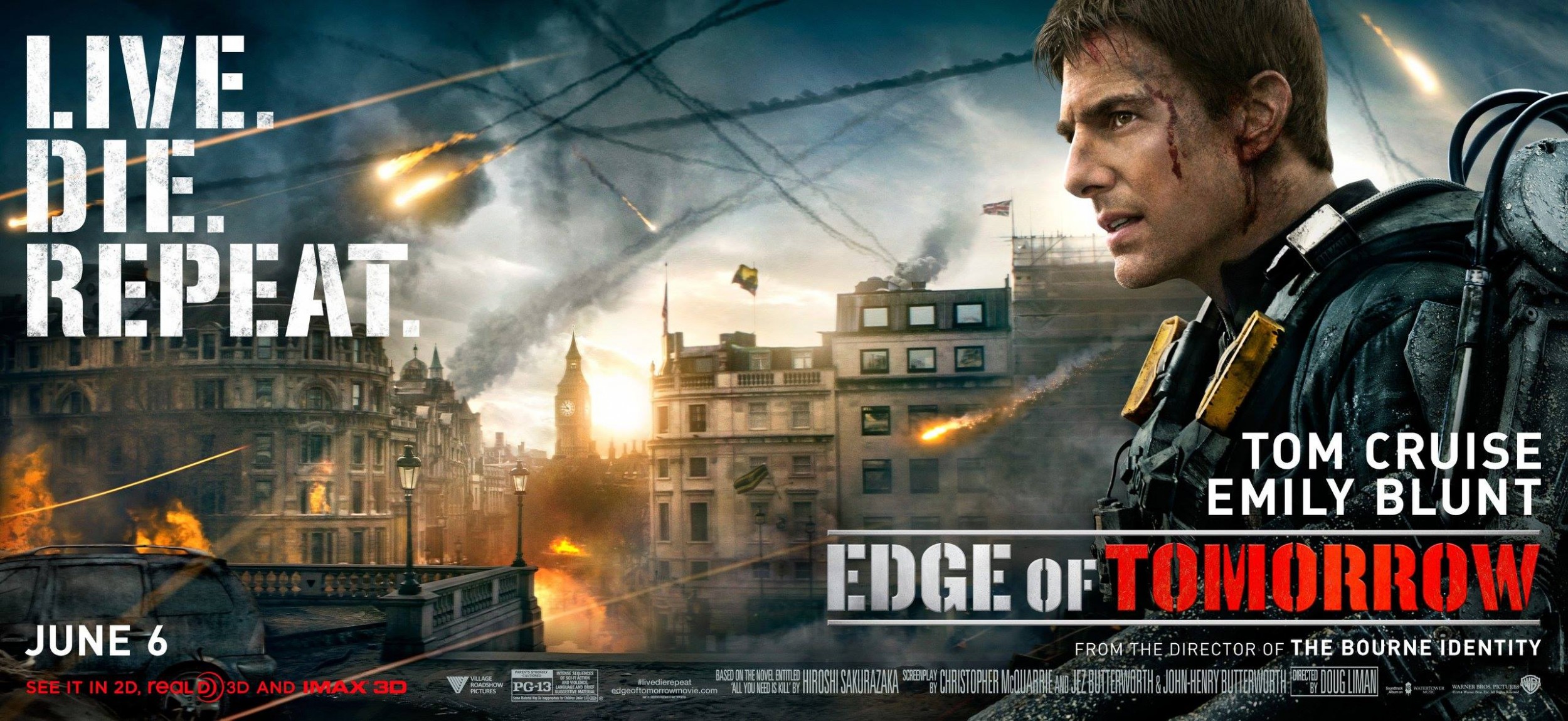 Mega Sized Movie Poster Image for Edge of Tomorrow (#7 of 17)