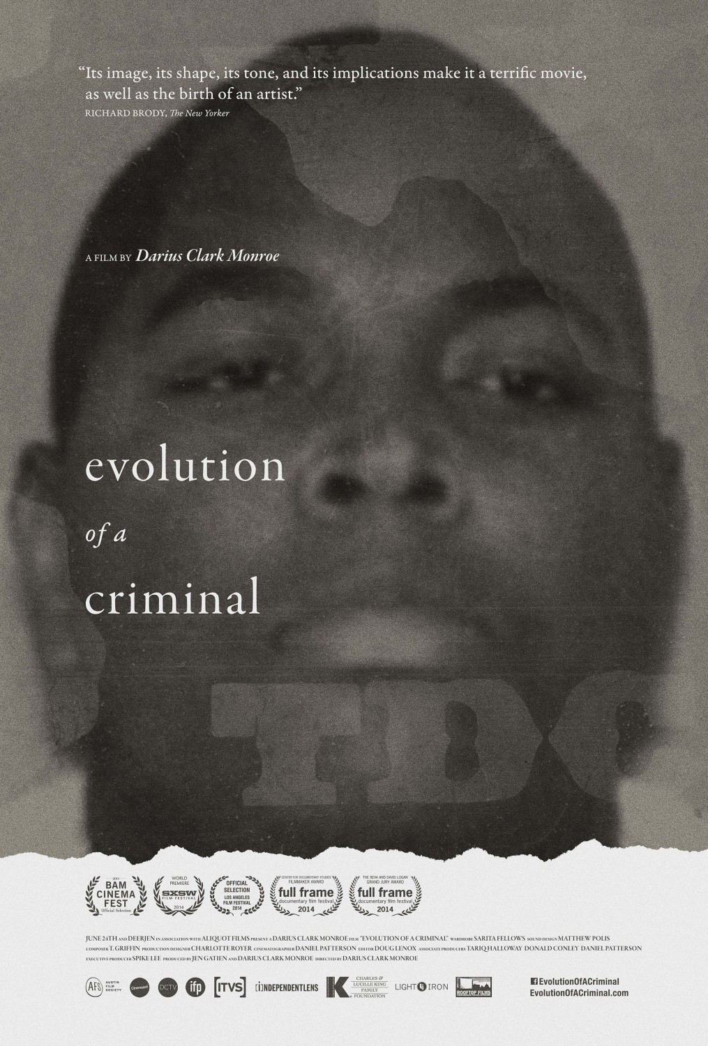 Extra Large Movie Poster Image for Evolution of a Criminal 