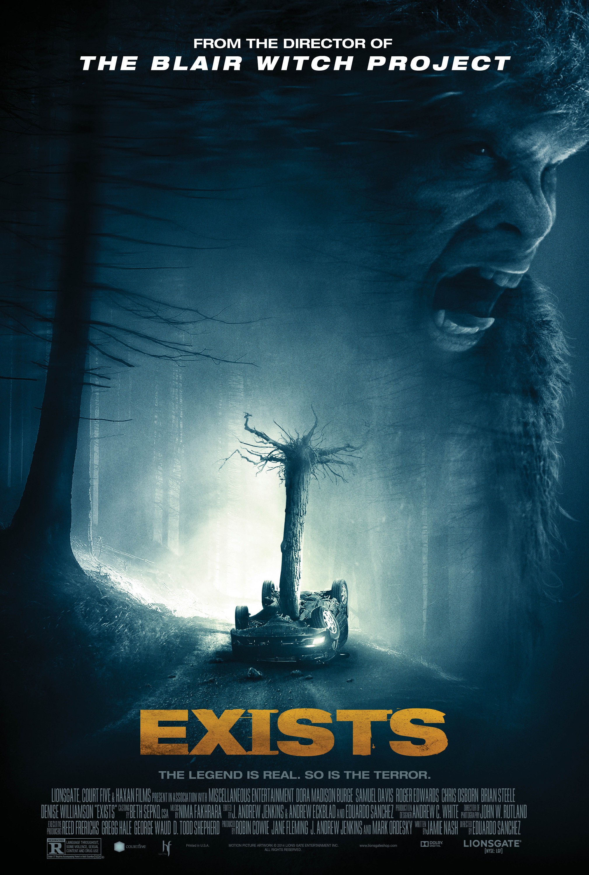 Mega Sized Movie Poster Image for Exists 