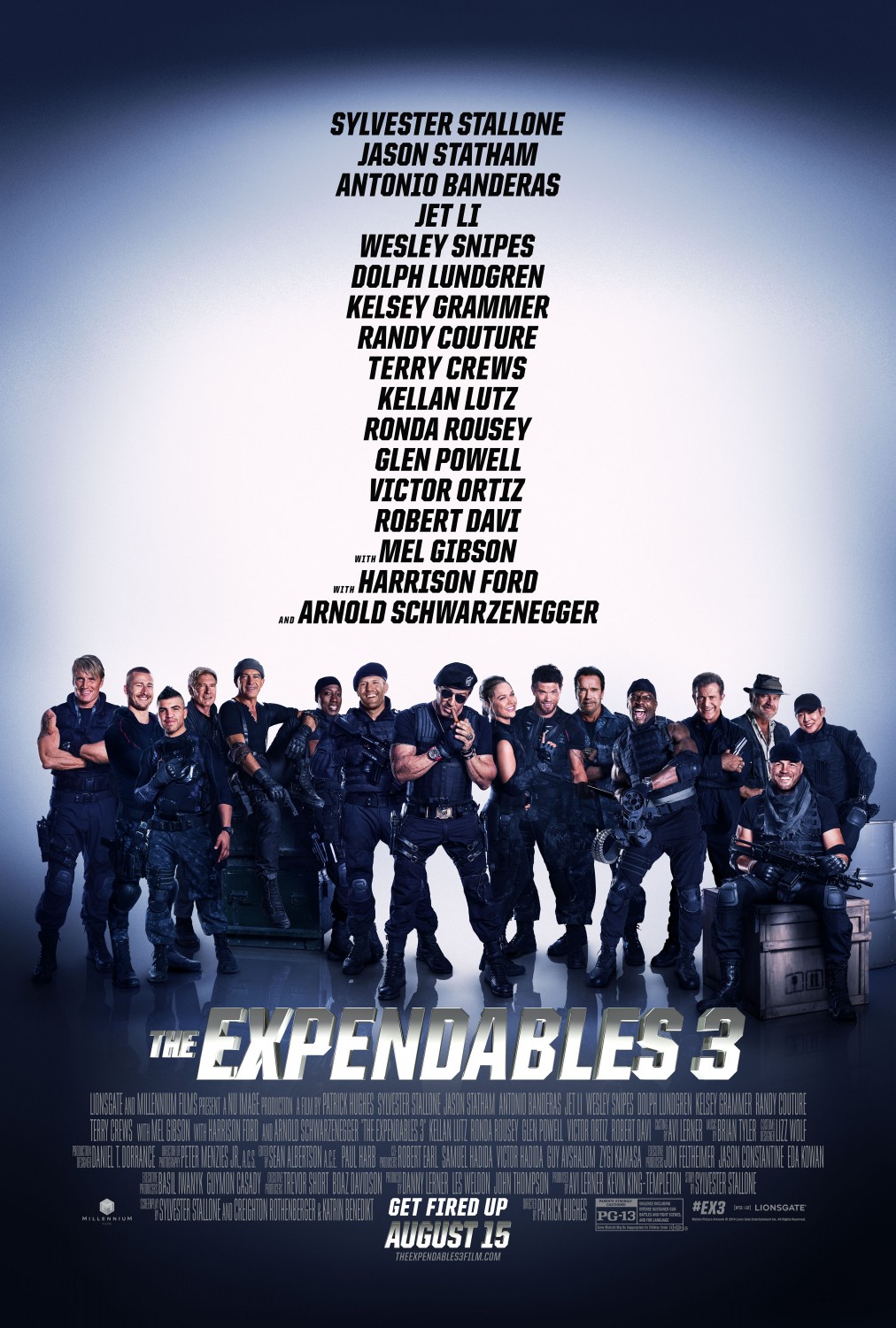 Extra Large Movie Poster Image for The Expendables 3 (#18 of 39)