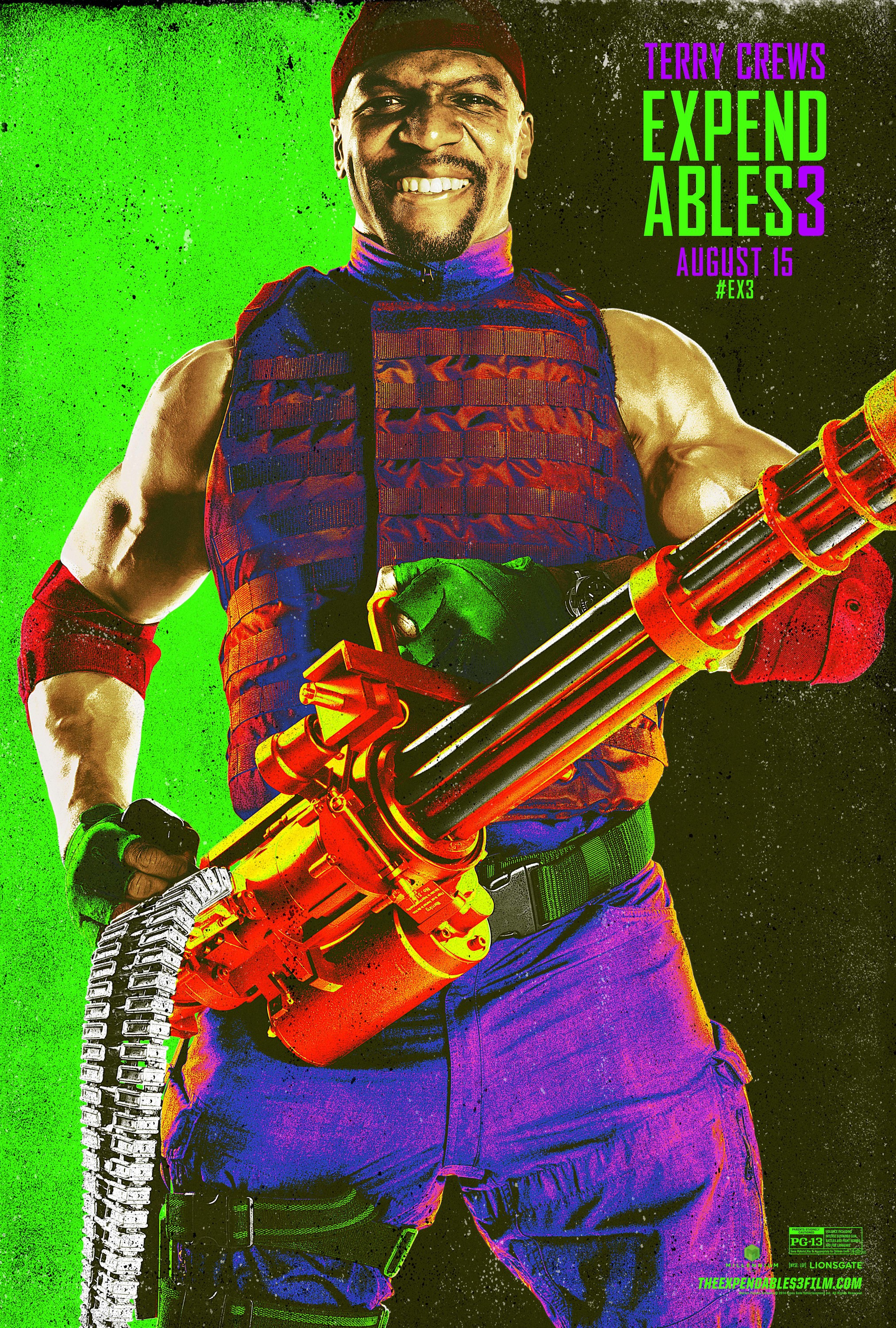 Mega Sized Movie Poster Image for The Expendables 3 (#25 of 39)