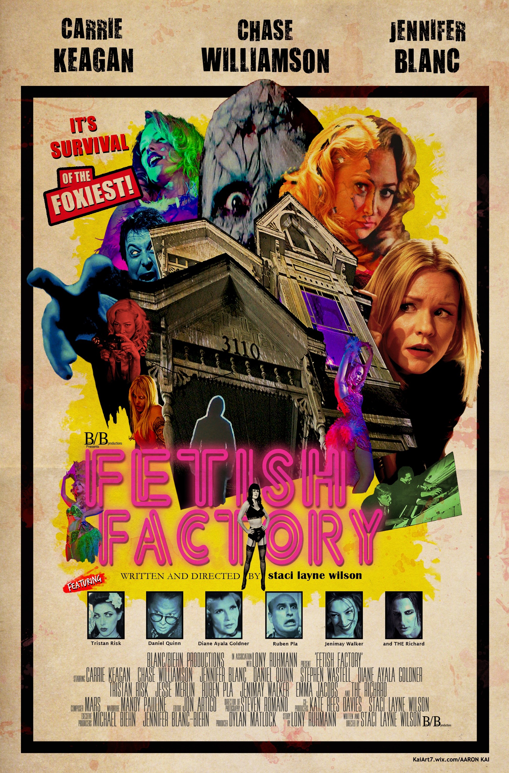 Mega Sized Movie Poster Image for Fetish Factory (#2 of 2)