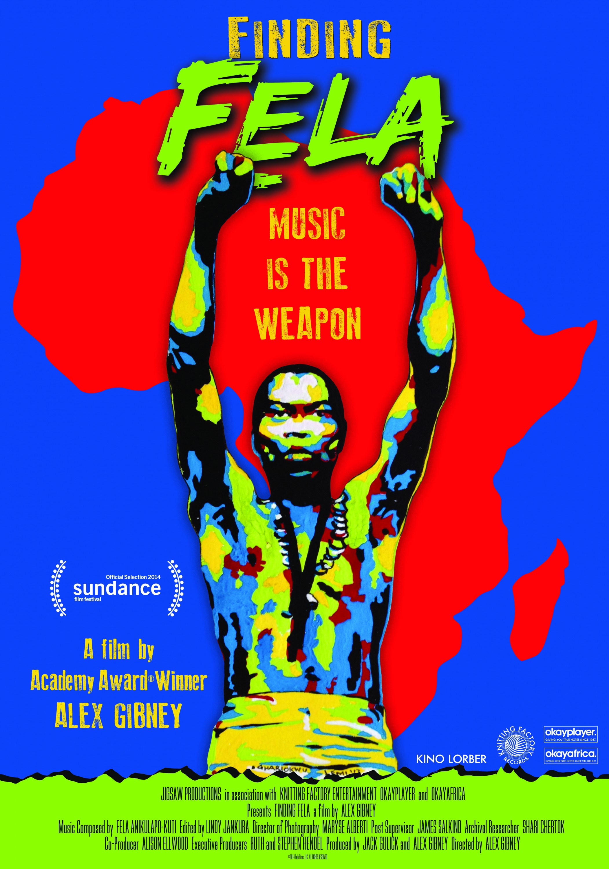 Mega Sized Movie Poster Image for Finding Fela! 