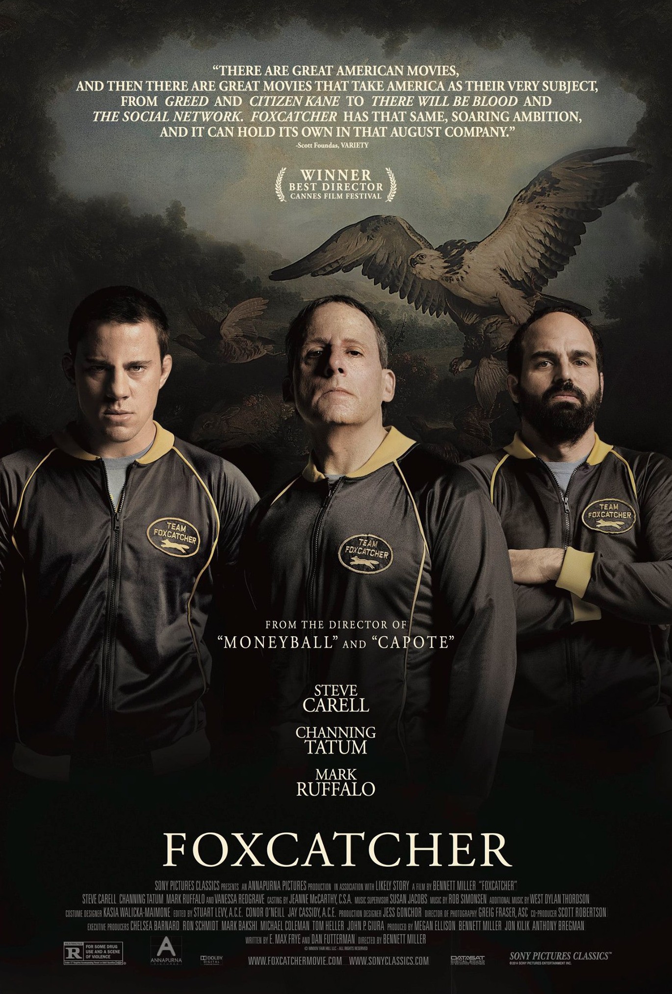 Mega Sized Movie Poster Image for Foxcatcher (#4 of 16)