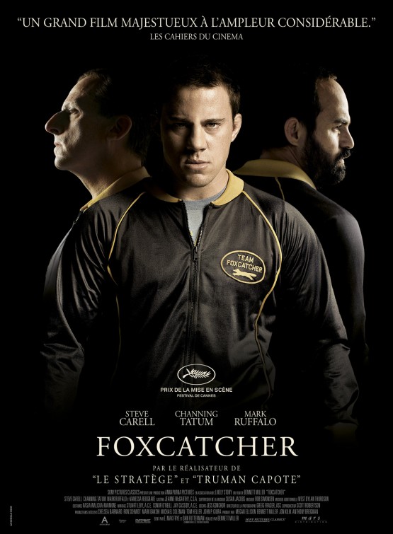 FOXCATCHER MOVIE POSTER 2 Sided ORIGINAL 27x40 STEVE CARELL