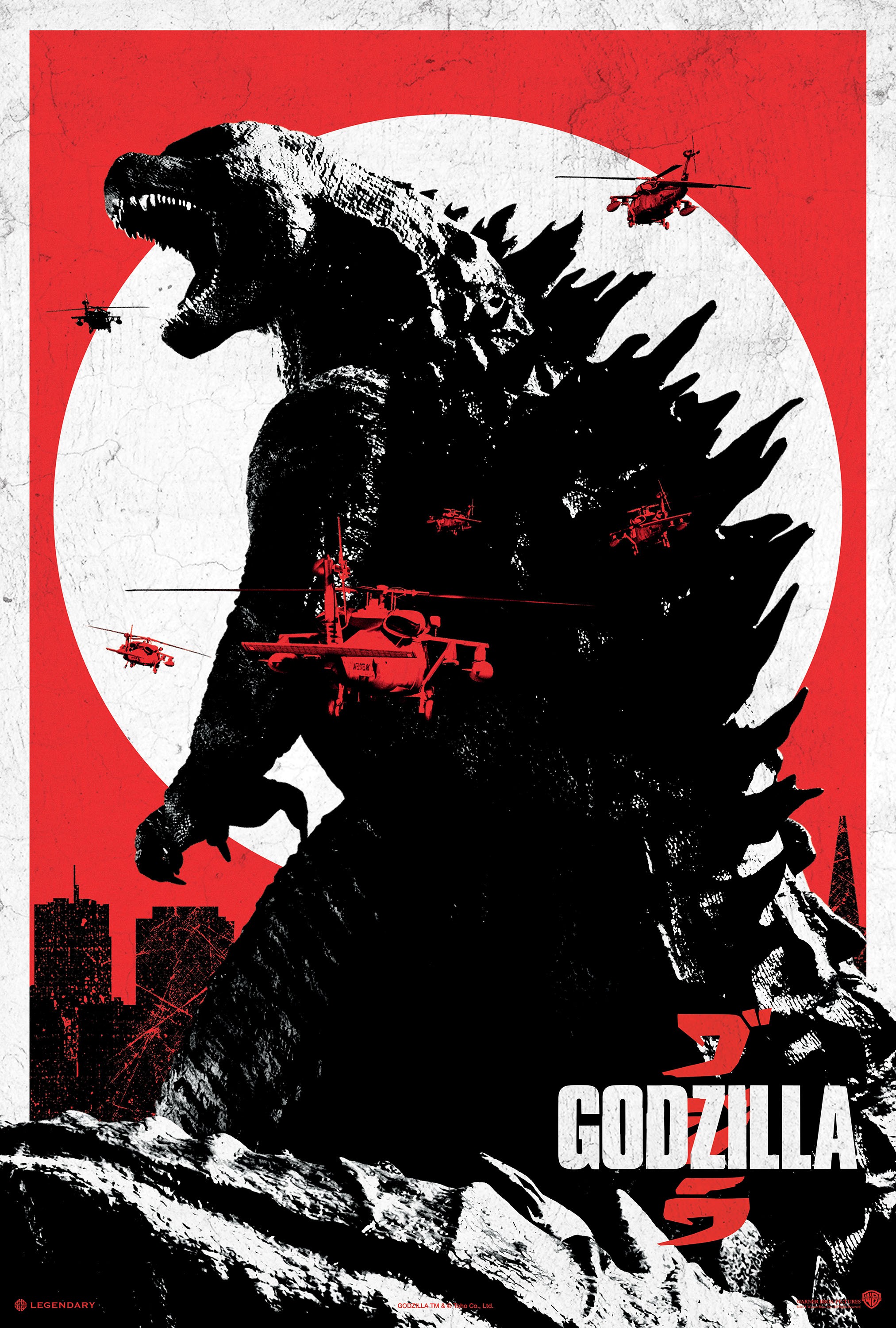 Mega Sized Movie Poster Image for Godzilla (#14 of 22)