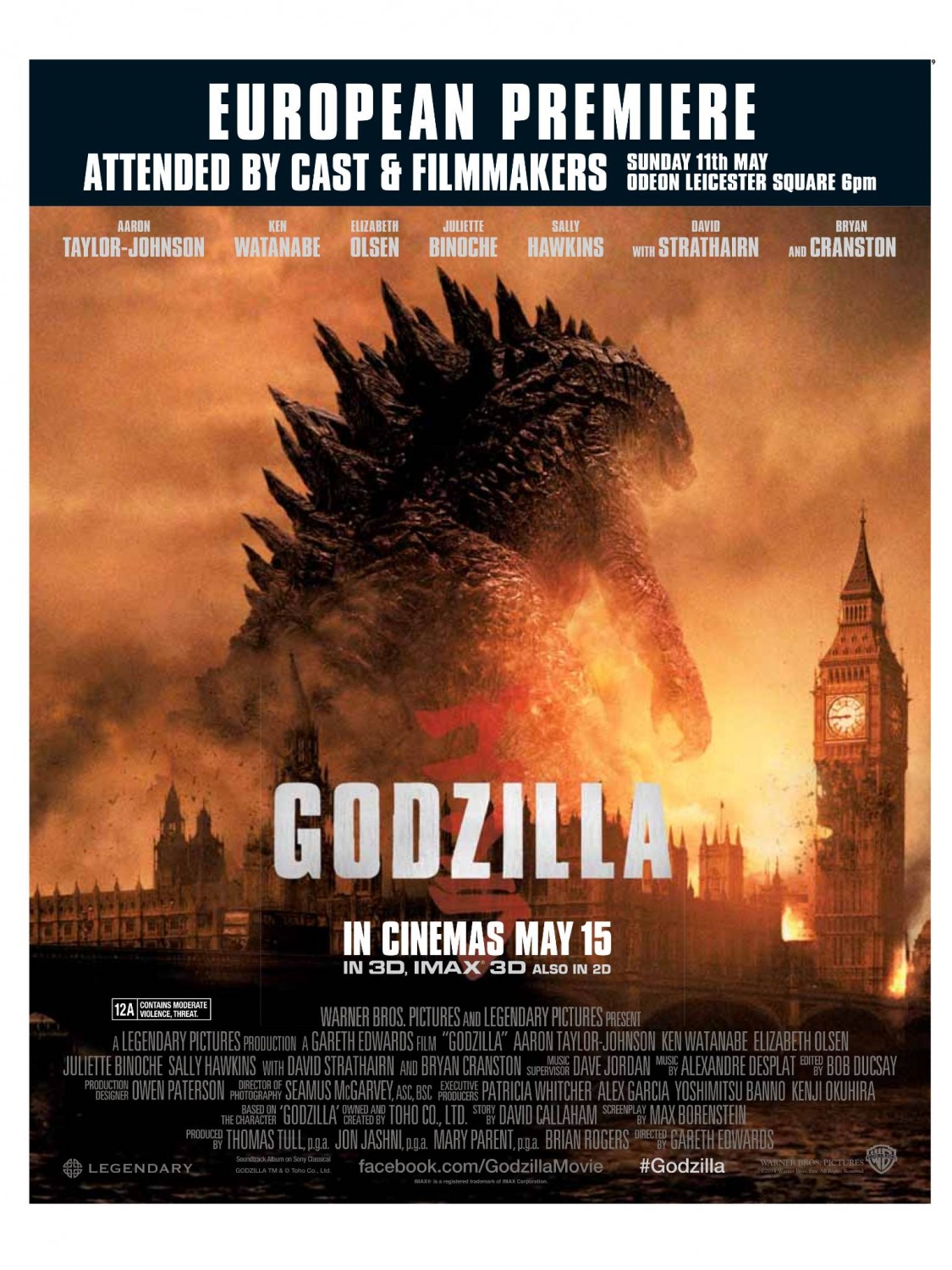 Extra Large Movie Poster Image for Godzilla (#17 of 22)