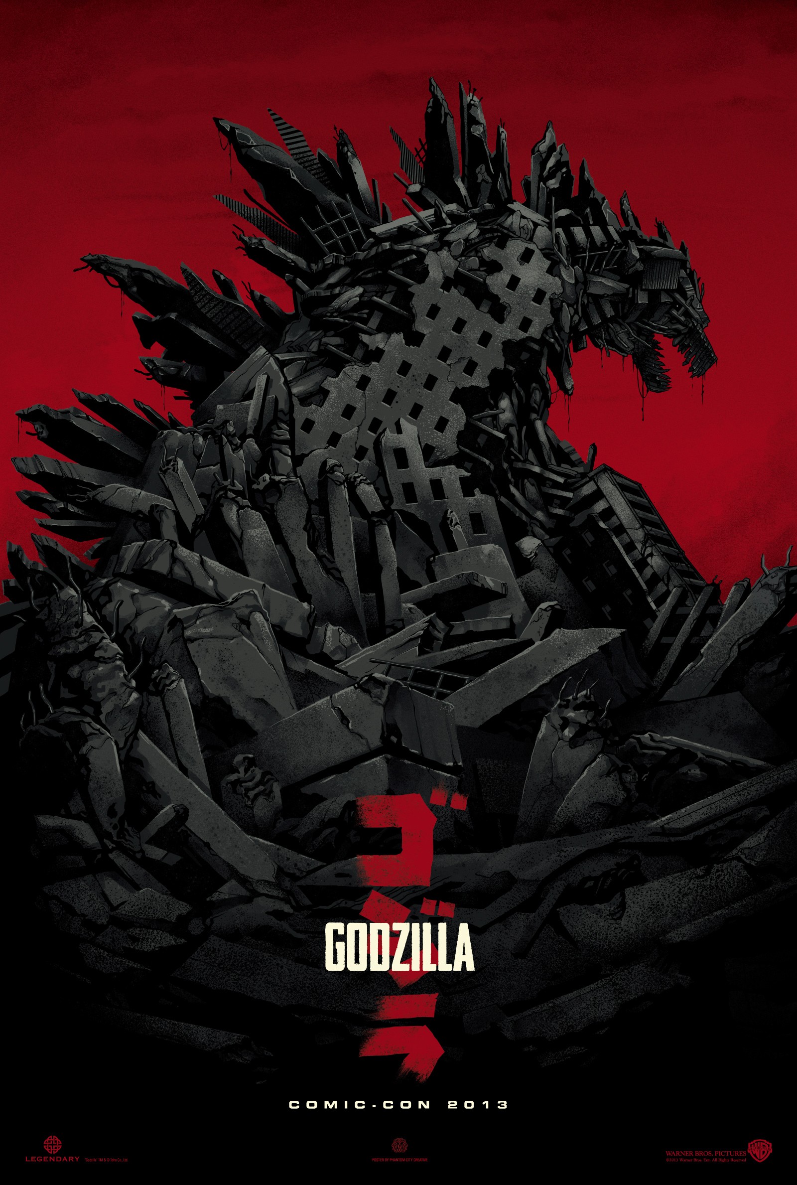 Mega Sized Movie Poster Image for Godzilla (#1 of 22)