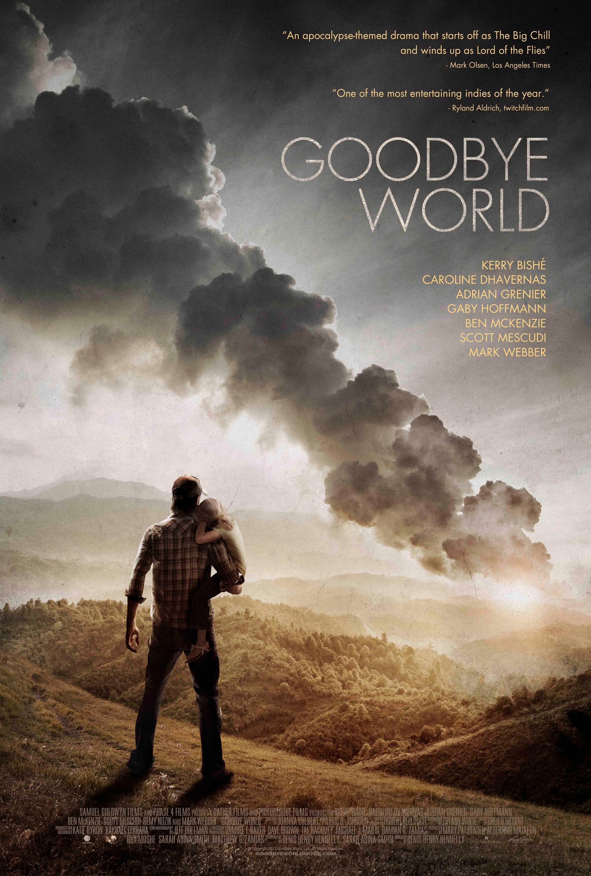 Mega Sized Movie Poster Image for Goodbye World 