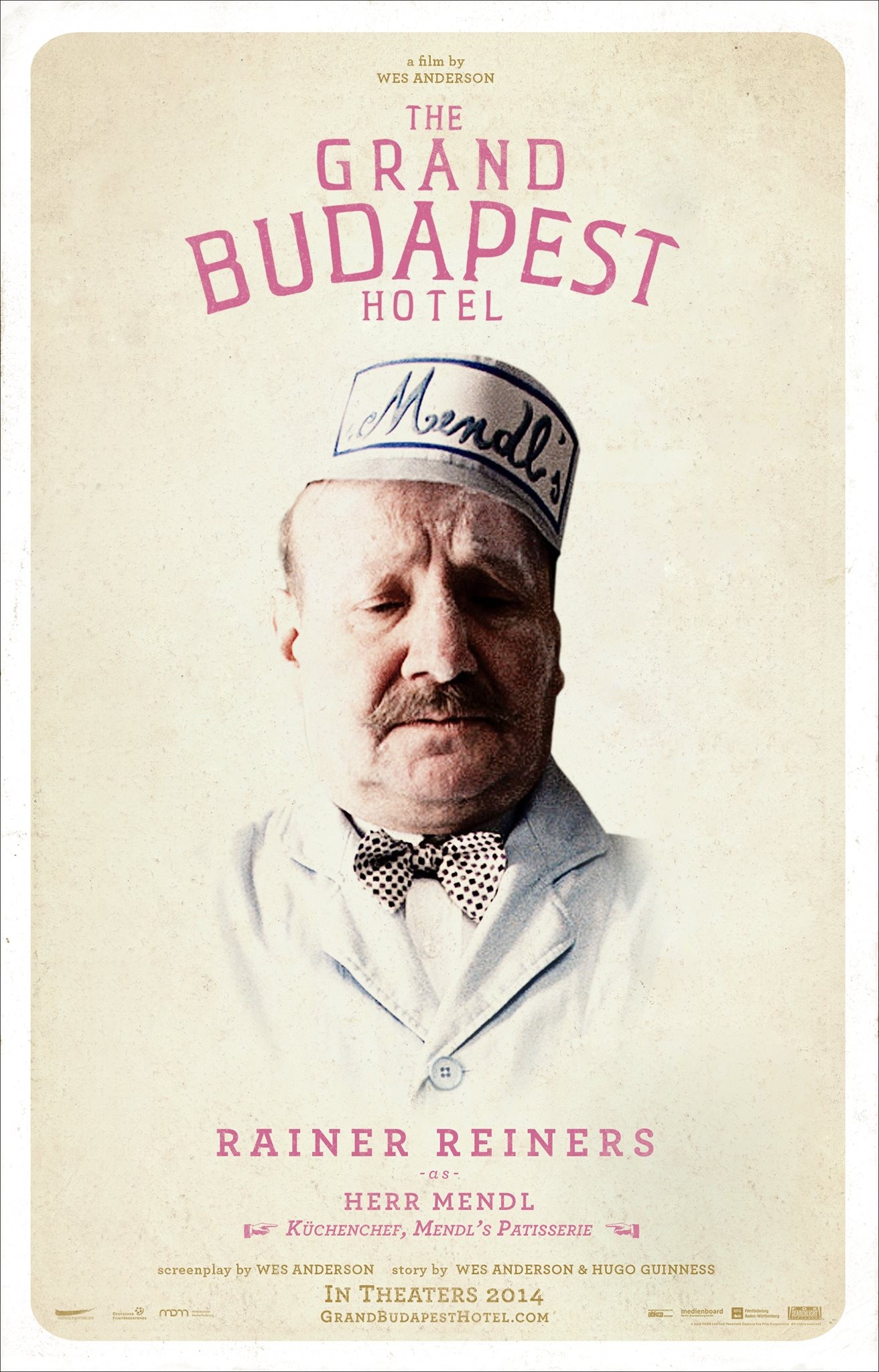 Mega Sized Movie Poster Image for The Grand Budapest Hotel (#4 of 17)