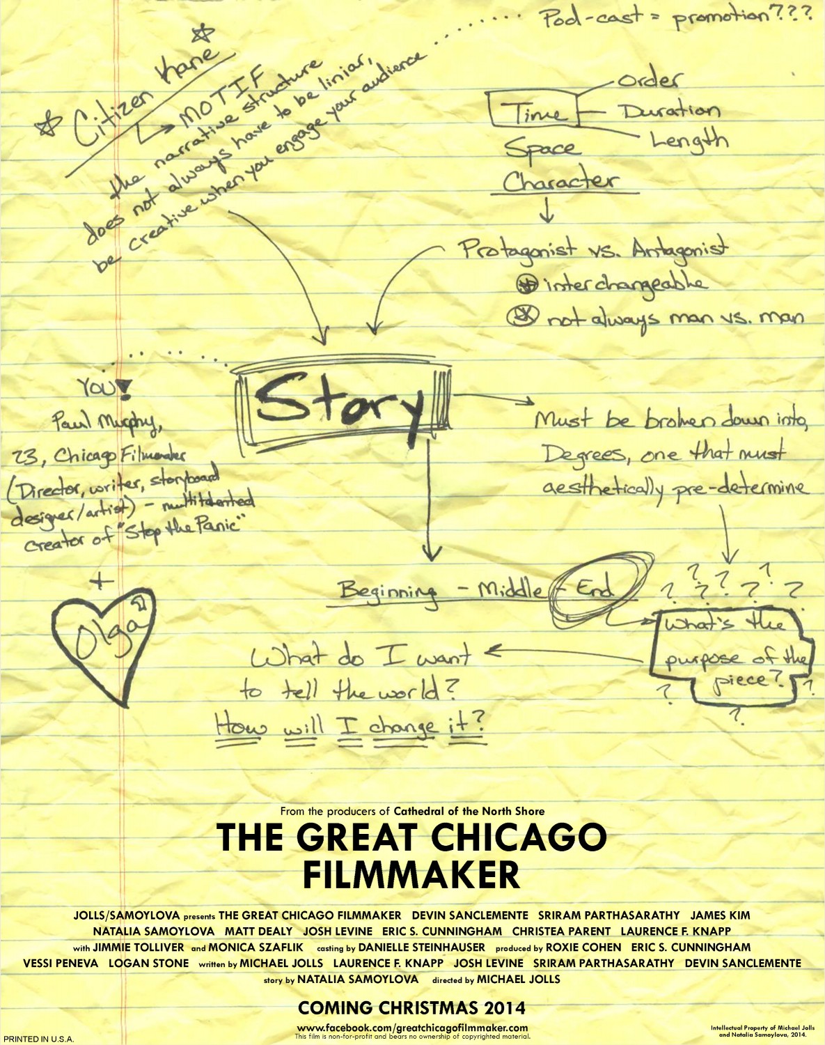 Extra Large Movie Poster Image for The Great Chicago Filmmaker (#3 of 3)