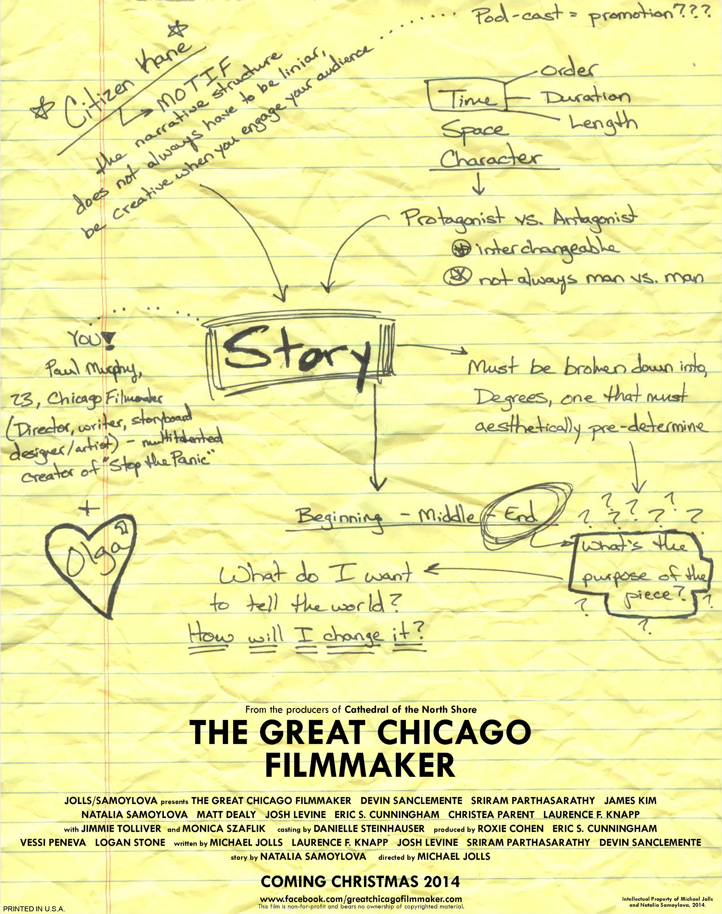 Mega Sized Movie Poster Image for The Great Chicago Filmmaker (#3 of 3)