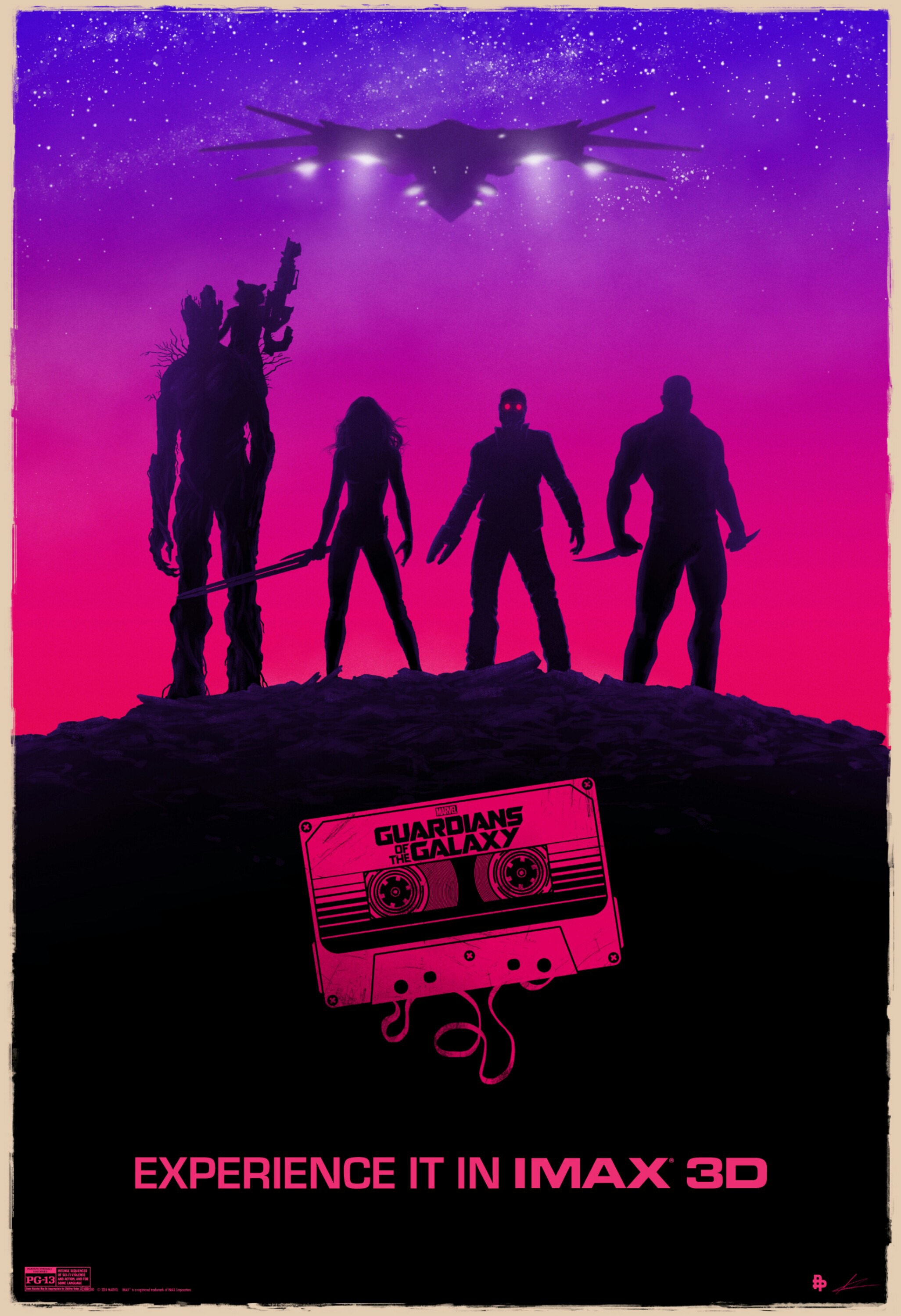 Mega Sized Movie Poster Image for Guardians of the Galaxy (#21 of 23)