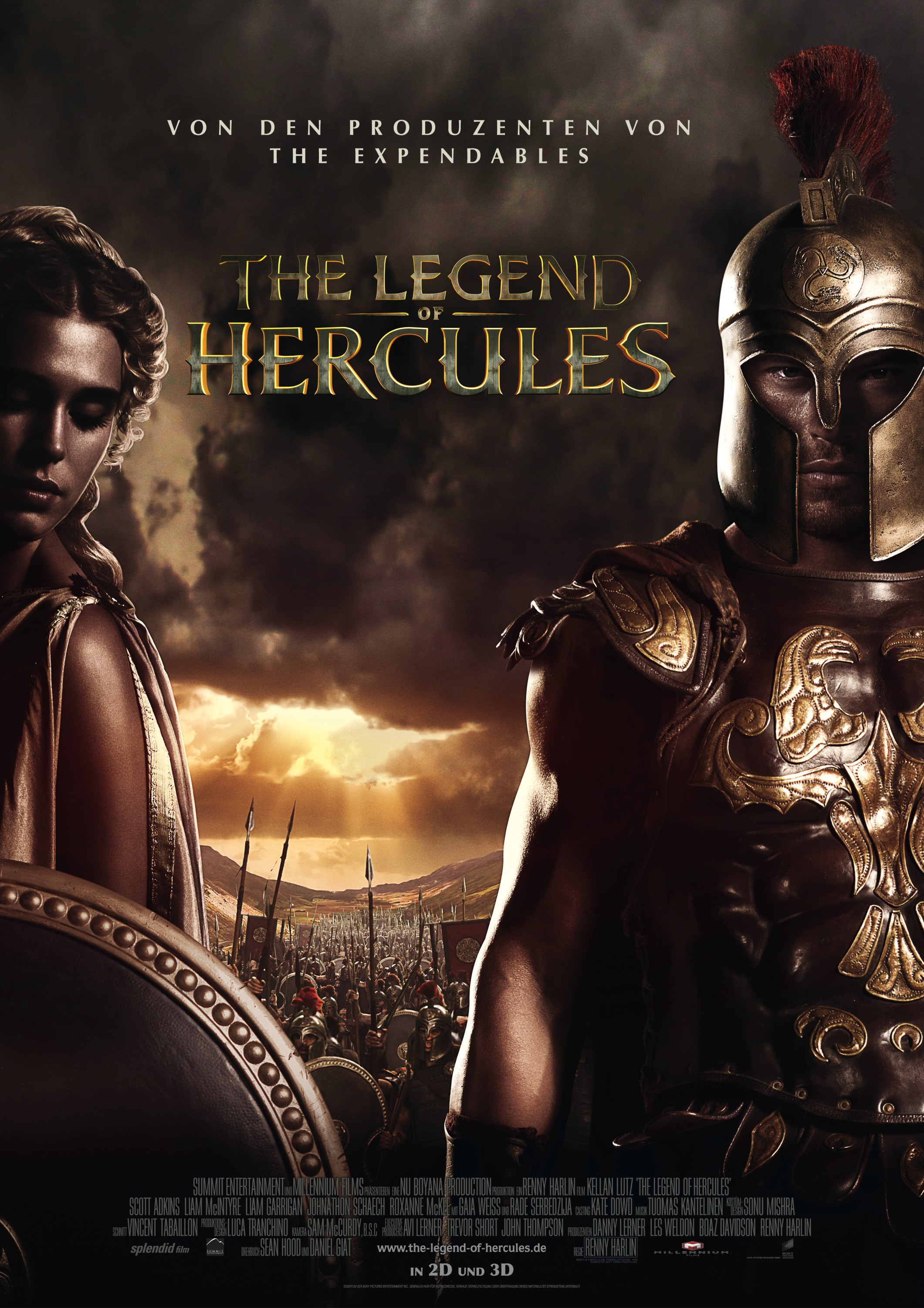 Mega Sized Movie Poster Image for Hercules: The Legend Begins (#6 of 10)