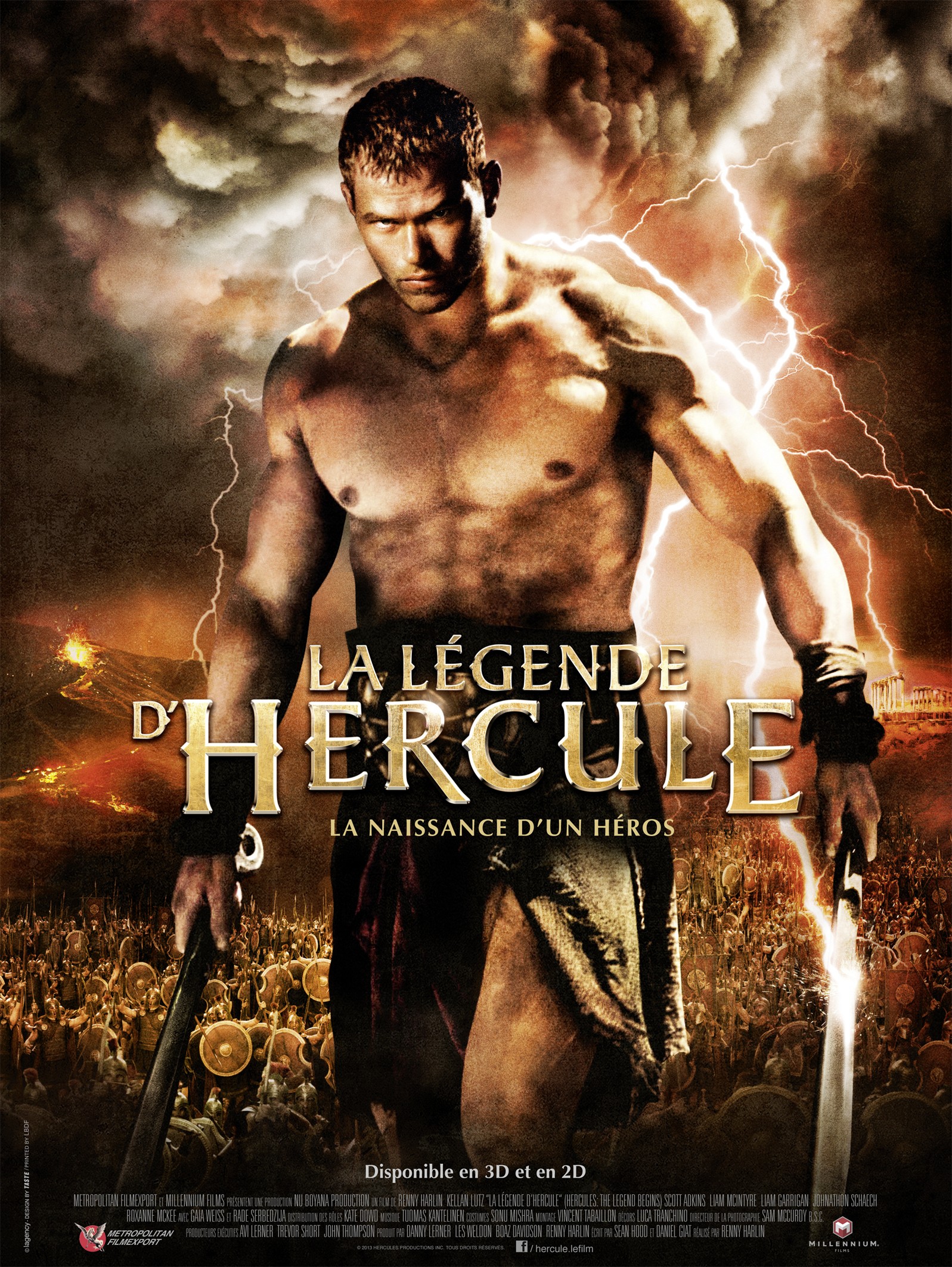 Mega Sized Movie Poster Image for Hercules: The Legend Begins (#9 of 10)