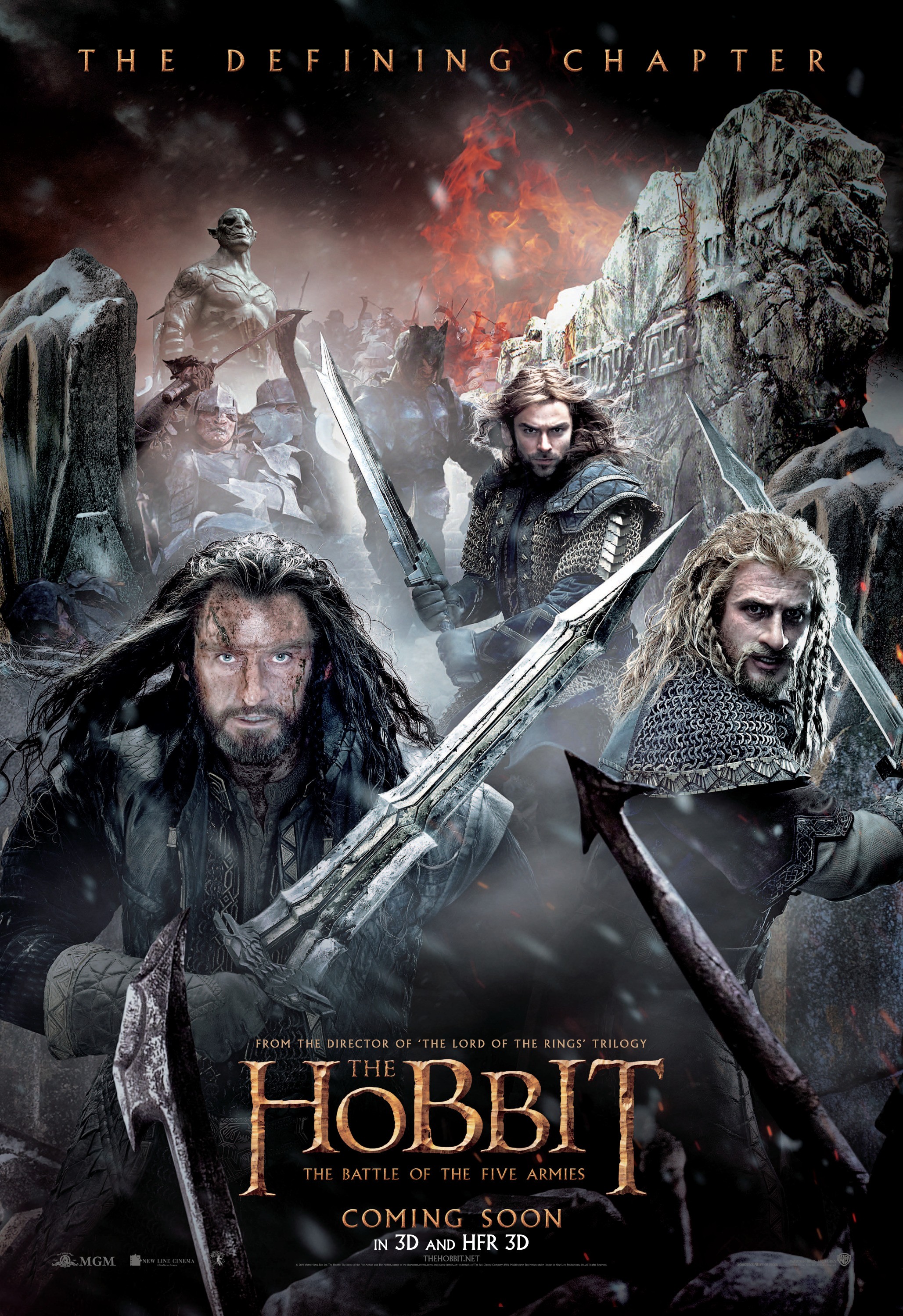 Mega Sized Movie Poster Image for The Hobbit: The Battle of the Five Armies (#27 of 28)