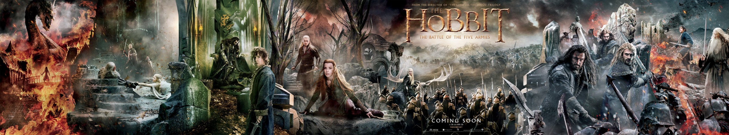Extra Large Movie Poster Image for The Hobbit: The Battle of the Five Armies (#3 of 28)