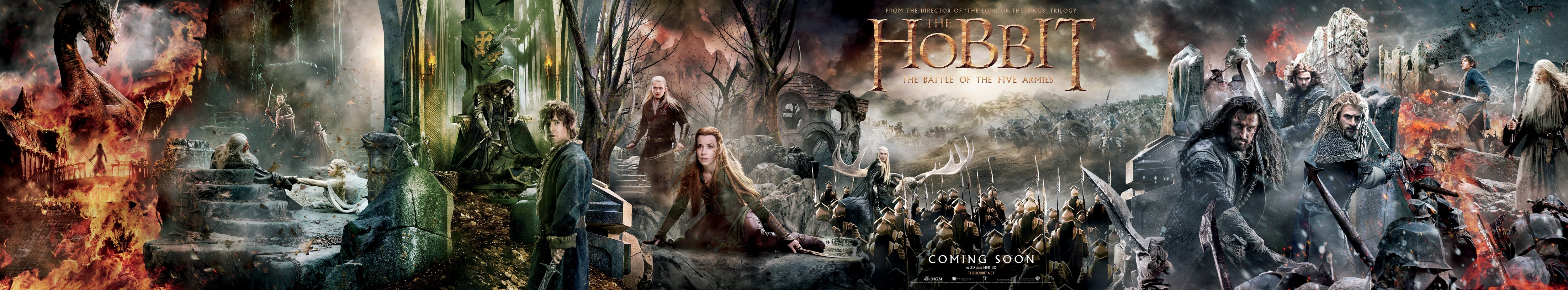 Mega Sized Movie Poster Image for The Hobbit: The Battle of the Five Armies (#3 of 28)