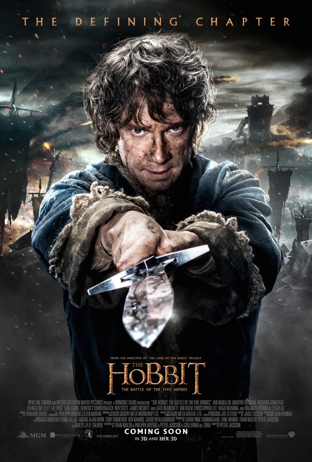 Extra Large Movie Poster Image for The Hobbit: The Battle of the Five Armies (#4 of 28)