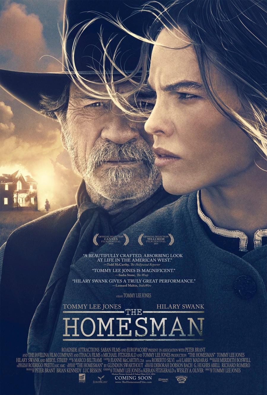 Extra Large Movie Poster Image for The Homesman (#3 of 3)