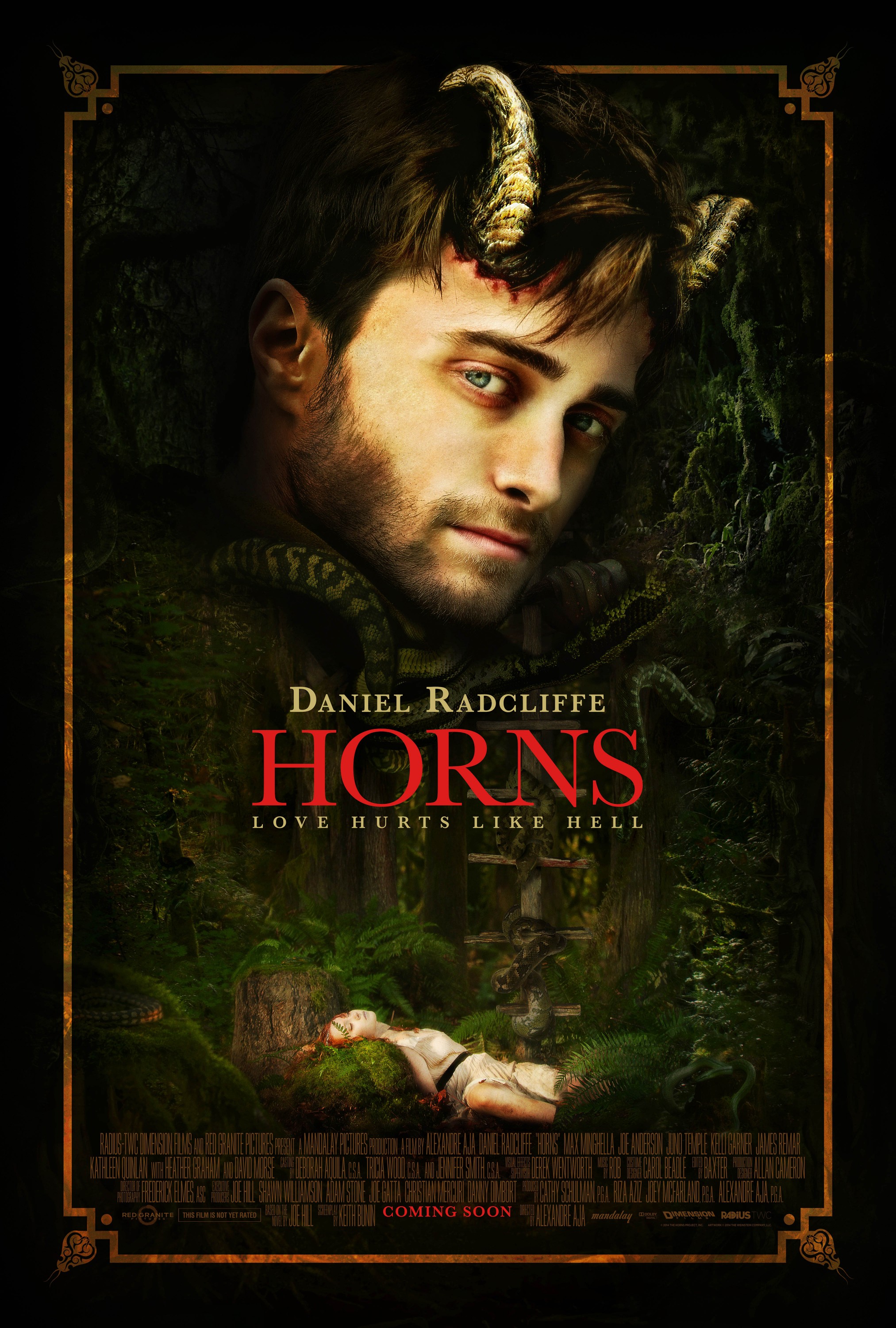 Mega Sized Movie Poster Image for Horns (#3 of 8)