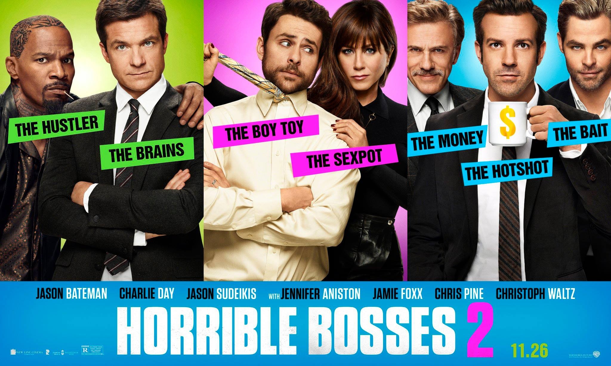 Mega Sized Movie Poster Image for Horrible Bosses 2 (#3 of 7)