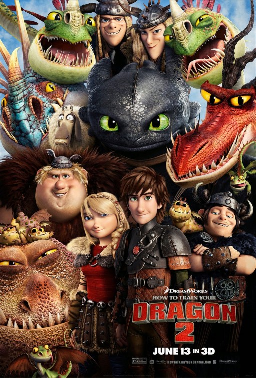 How to Train Your Dragon 2 Movie Poster