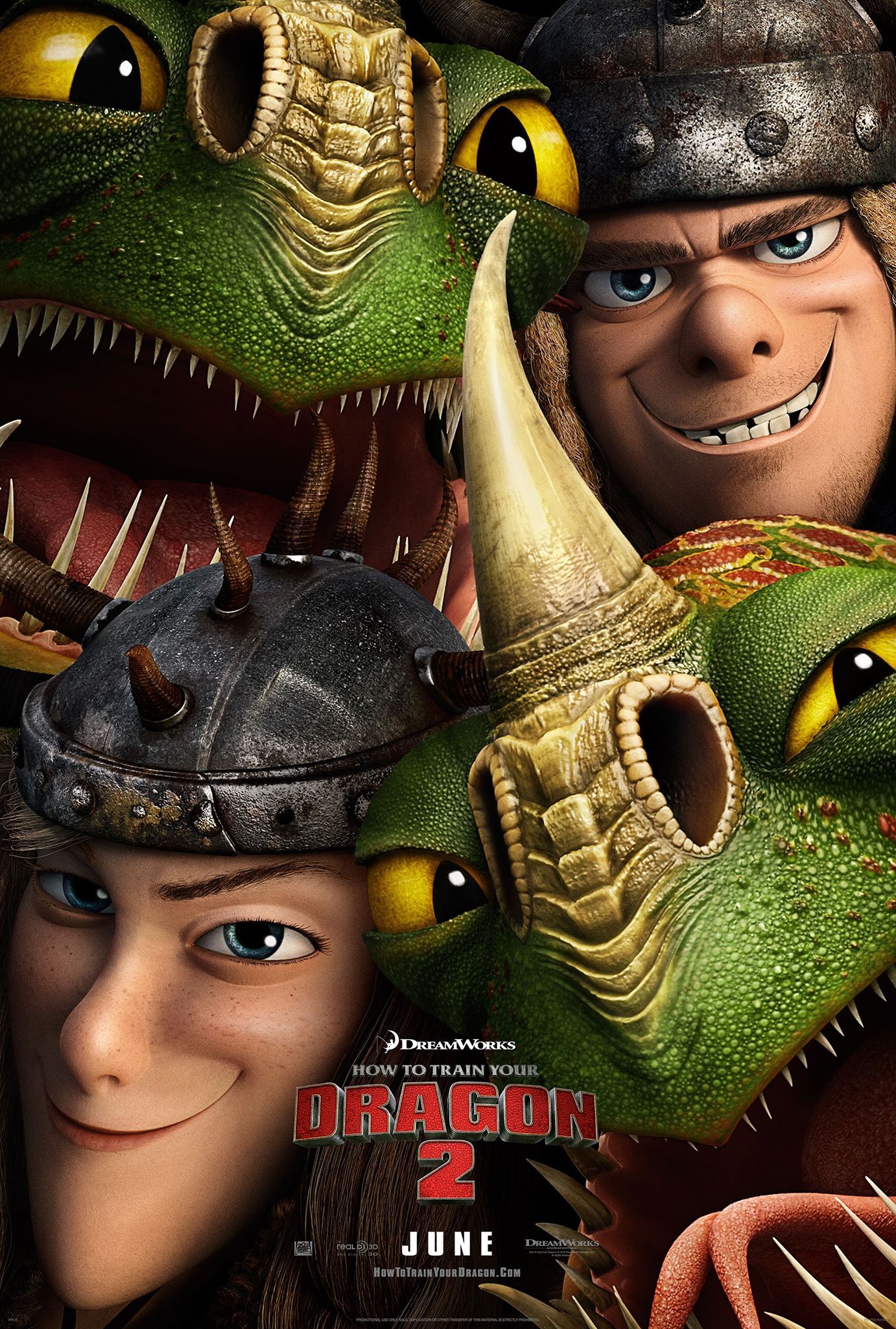 Mega Sized Movie Poster Image for How to Train Your Dragon 2 (#4 of 15)