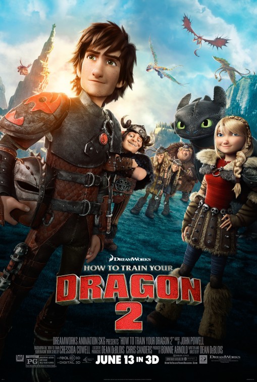 How to Train Your Dragon 2 Movie Poster