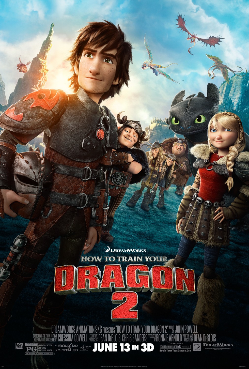 Extra Large Movie Poster Image for How to Train Your Dragon 2 (#7 of 15)