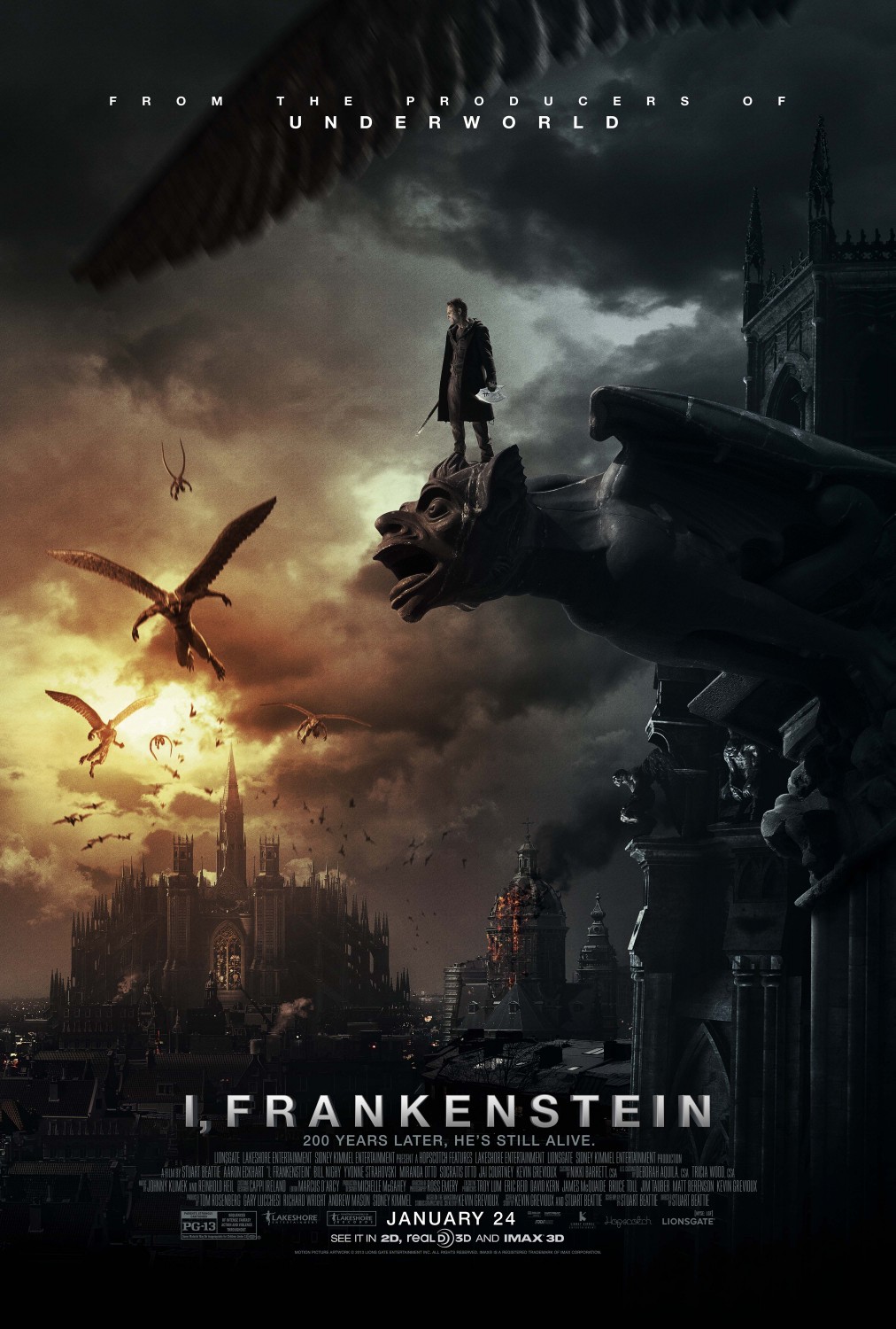 Extra Large Movie Poster Image for I, Frankenstein (#5 of 11)