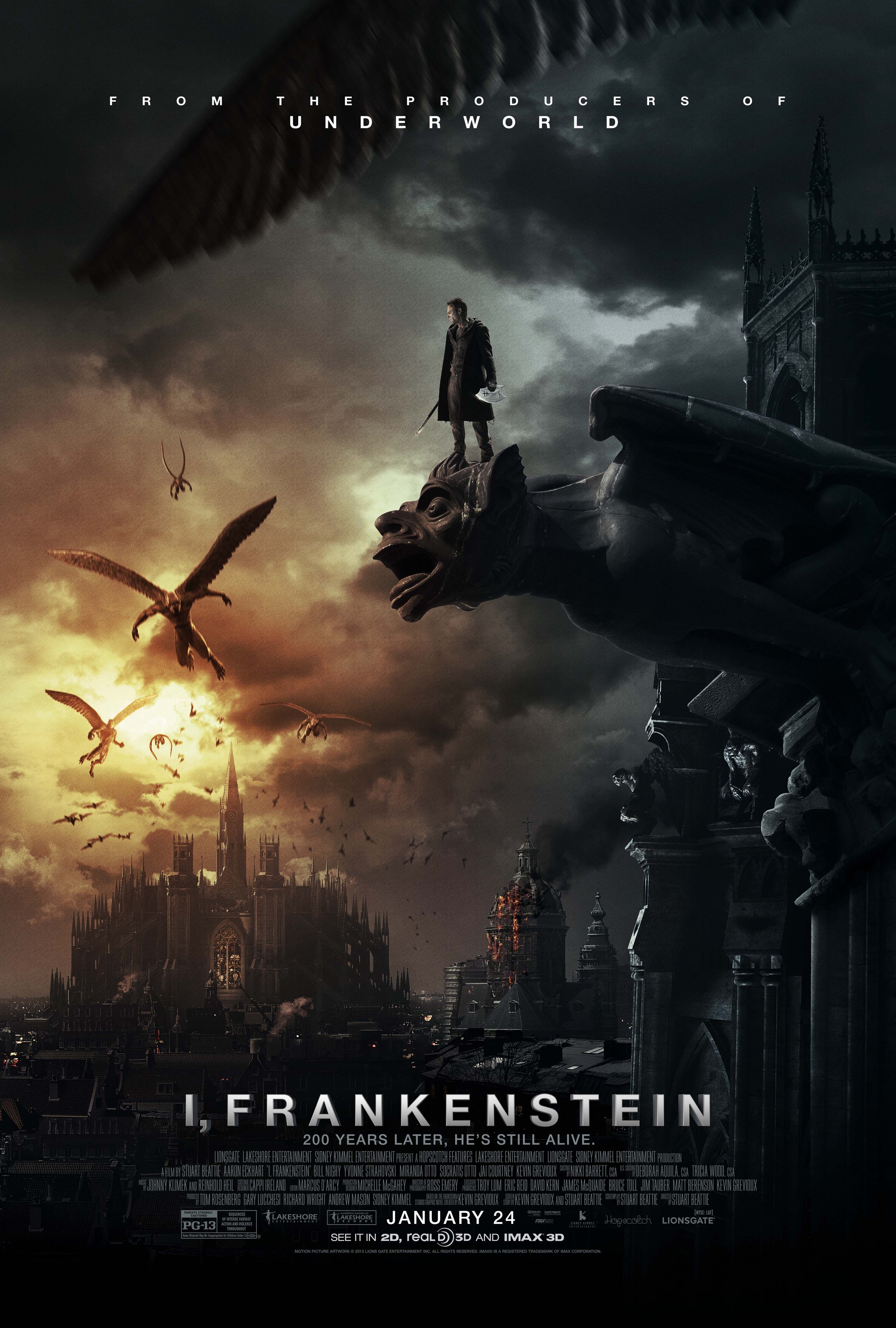 Mega Sized Movie Poster Image for I, Frankenstein (#5 of 11)