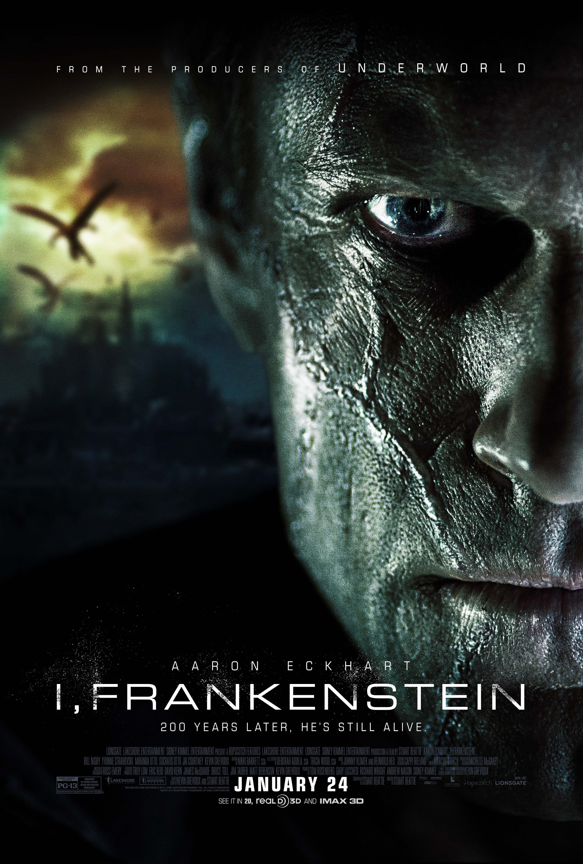 Mega Sized Movie Poster Image for I, Frankenstein (#8 of 11)