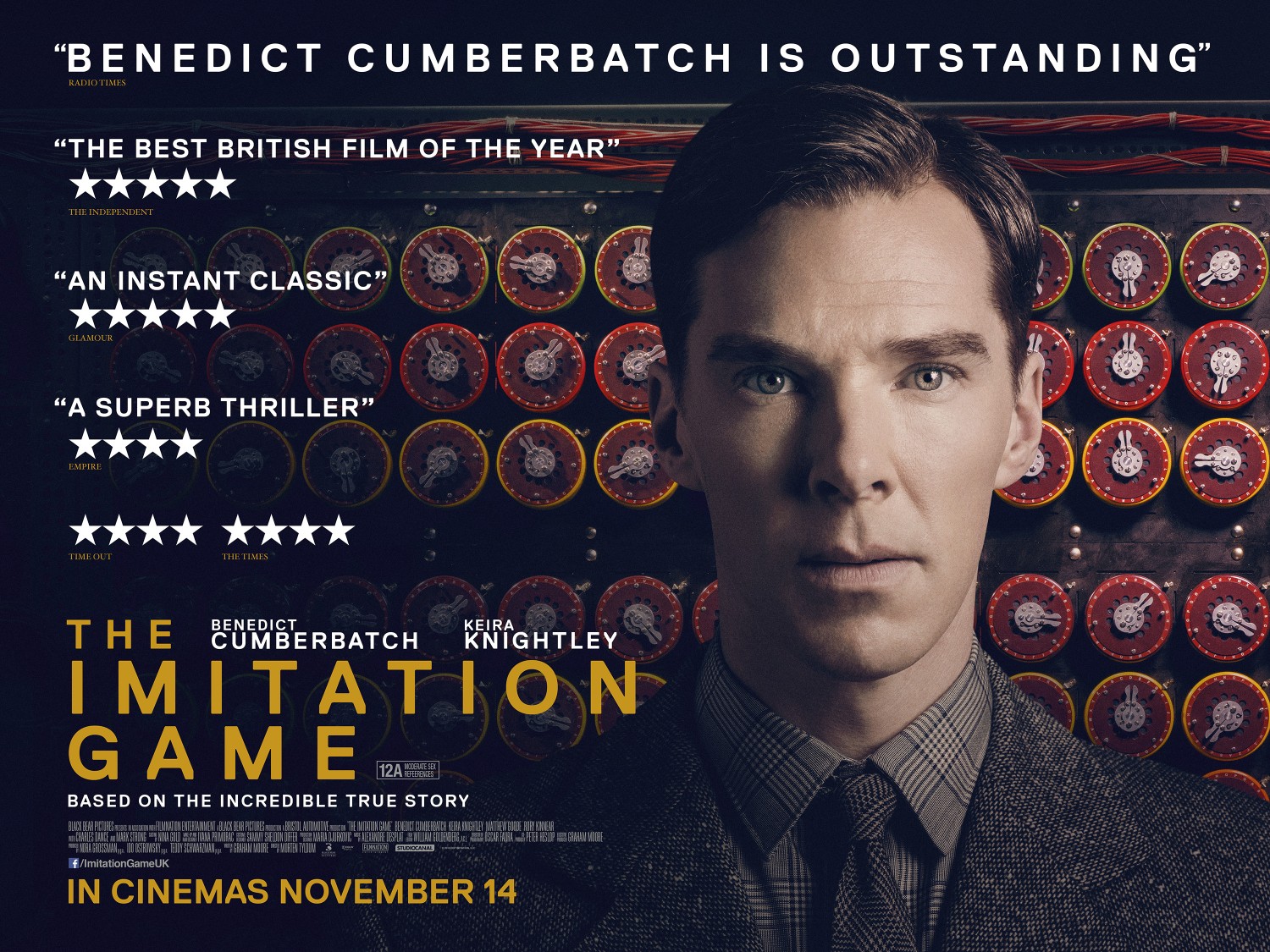 Extra Large Movie Poster Image for The Imitation Game (#4 of 9)