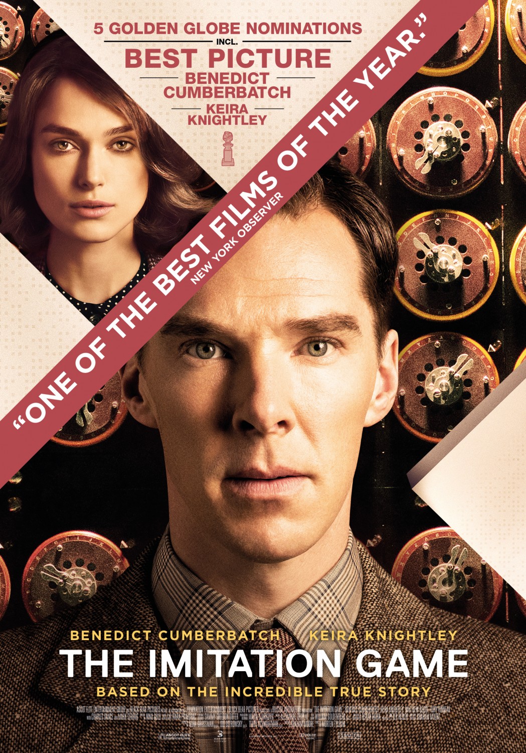 The Imitation Game (#9 of 9): Extra Large Movie Poster ...