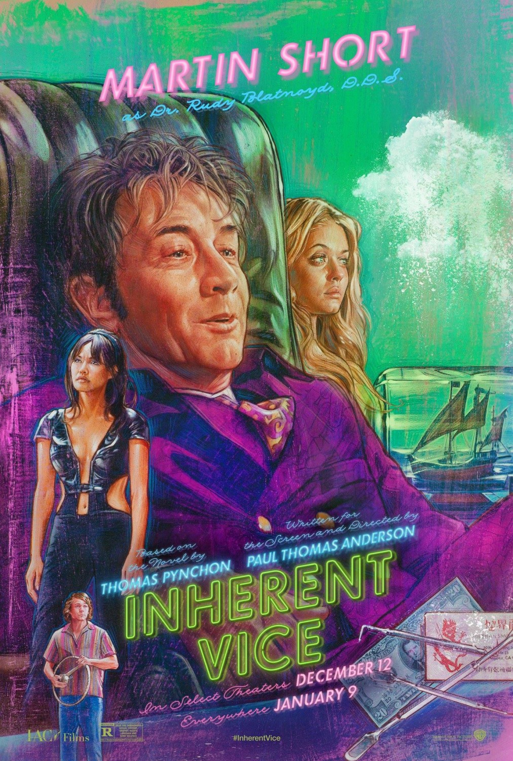 Extra Large Movie Poster Image for Inherent Vice (#10 of 12)