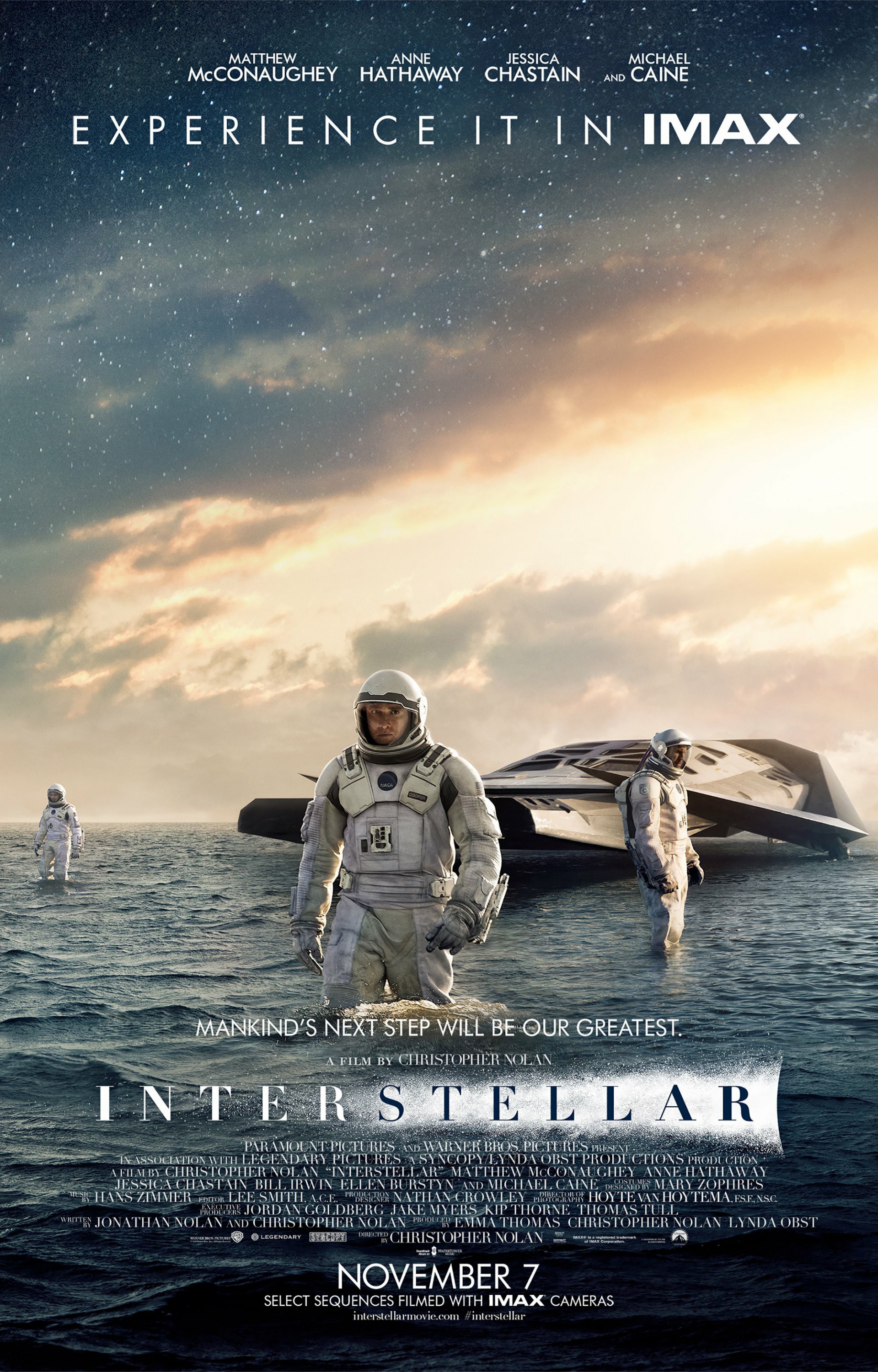 Mega Sized Movie Poster Image for Interstellar (#5 of 10)