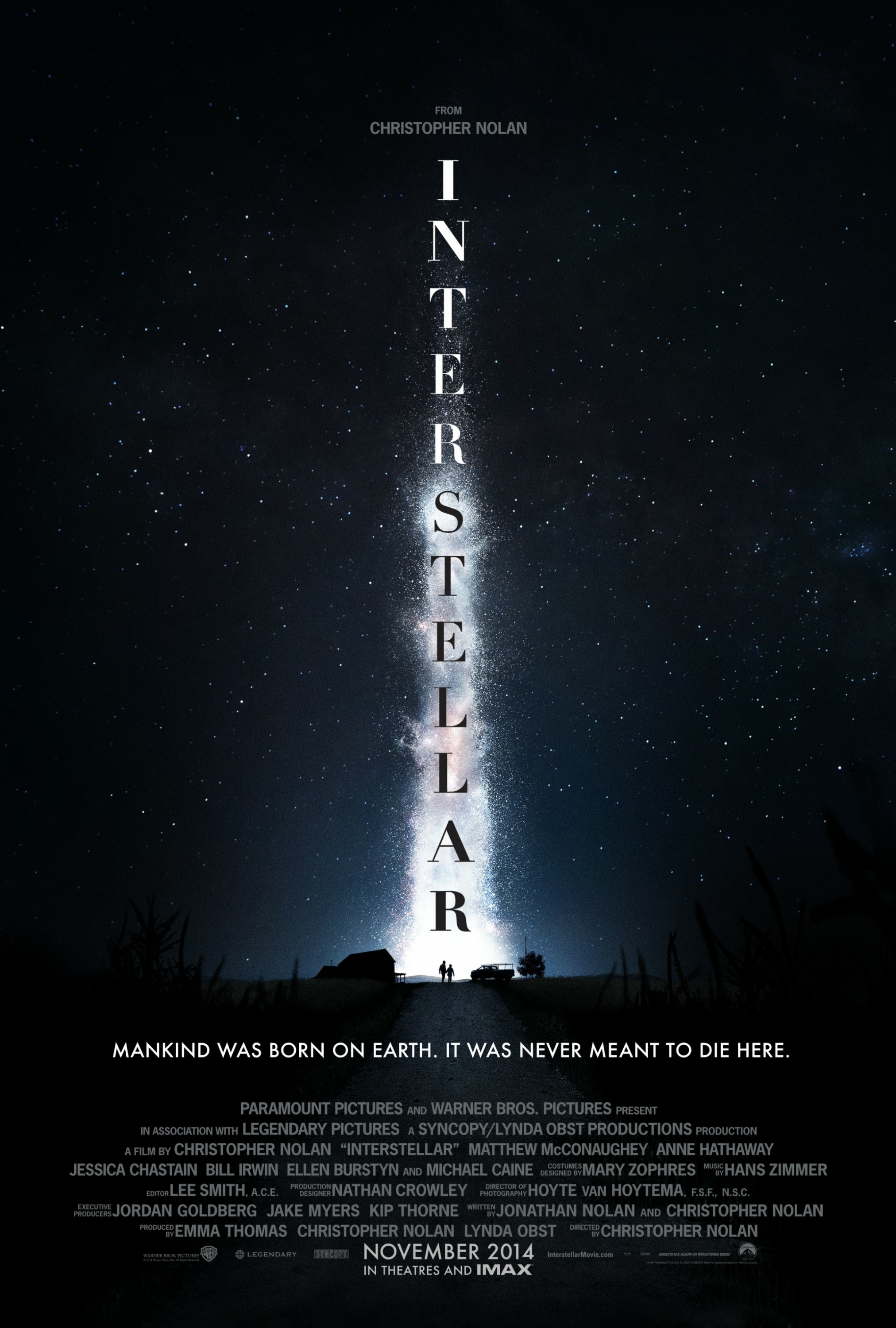 Interstellar 1 Of 11 Mega Sized Movie Poster Image IMP Awards