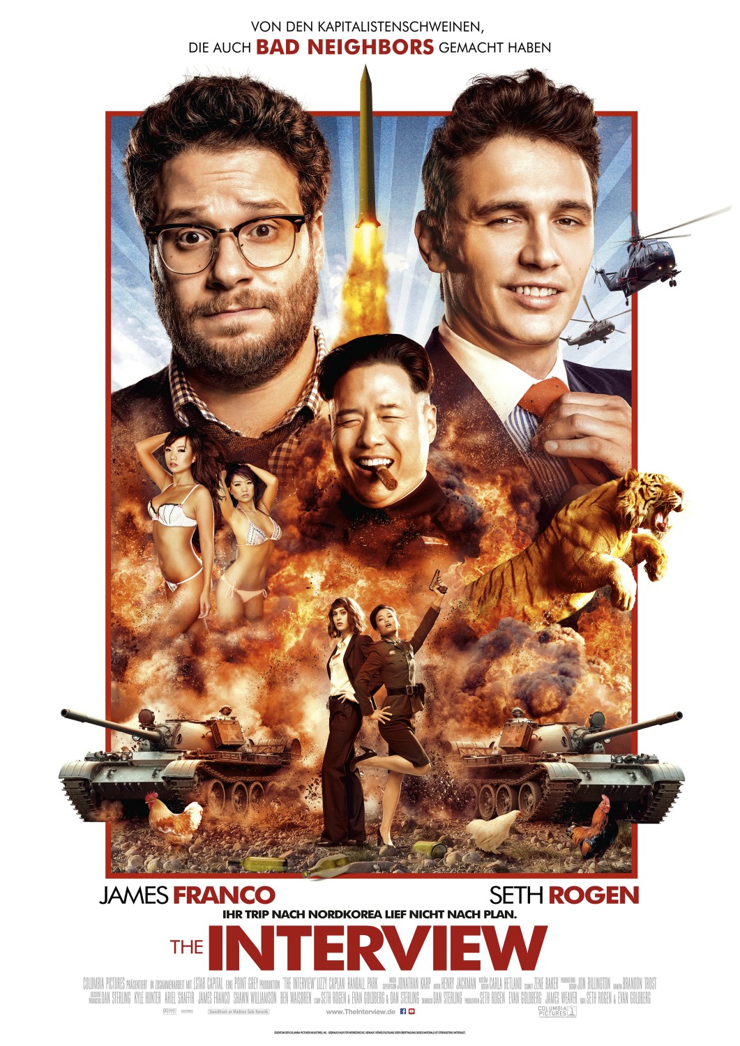 Extra Large Movie Poster Image for The Interview (#3 of 3)
