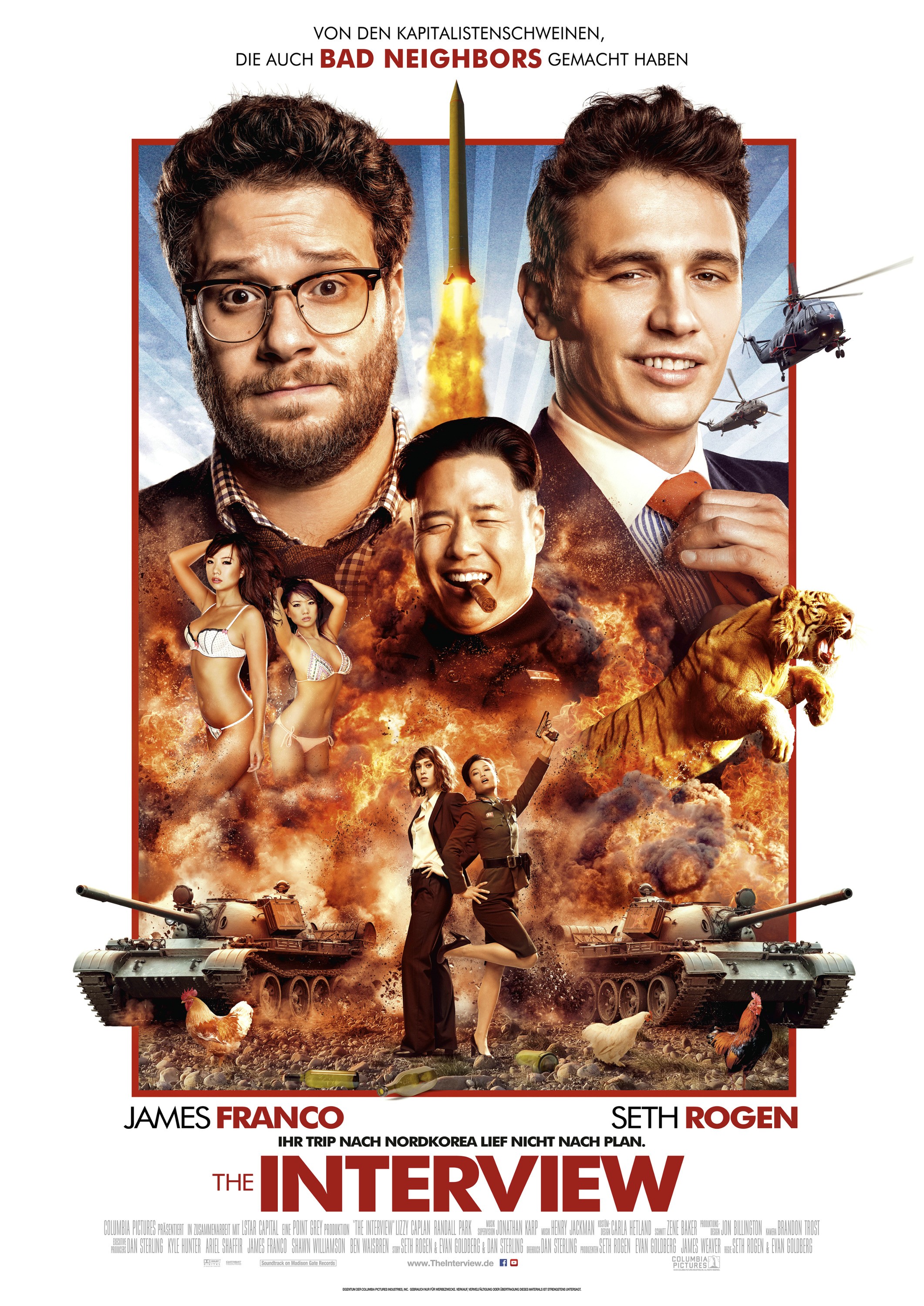 Mega Sized Movie Poster Image for The Interview (#3 of 3)