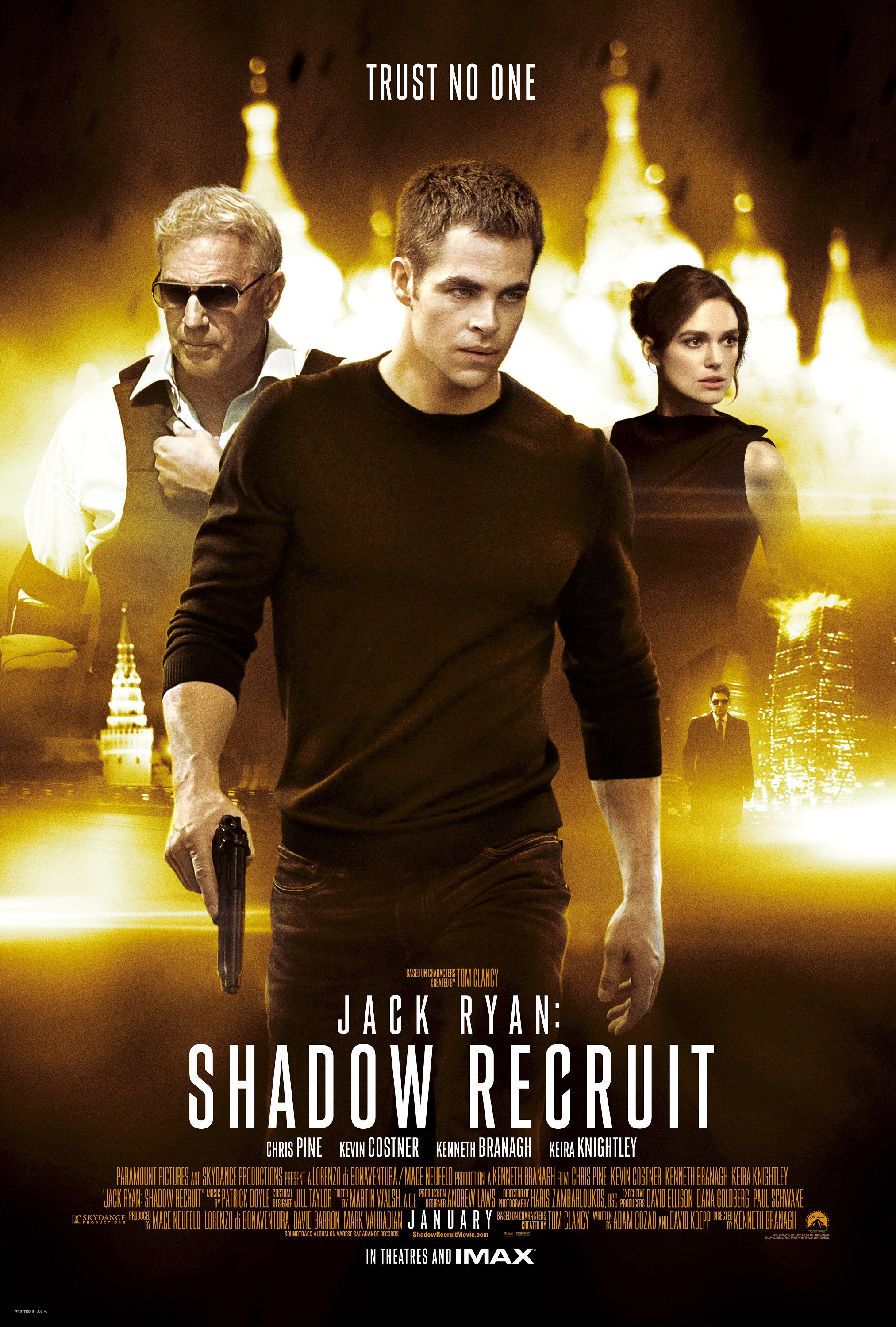 Mega Sized Movie Poster Image for Jack Ryan: Shadow Recruit (#4 of 9)